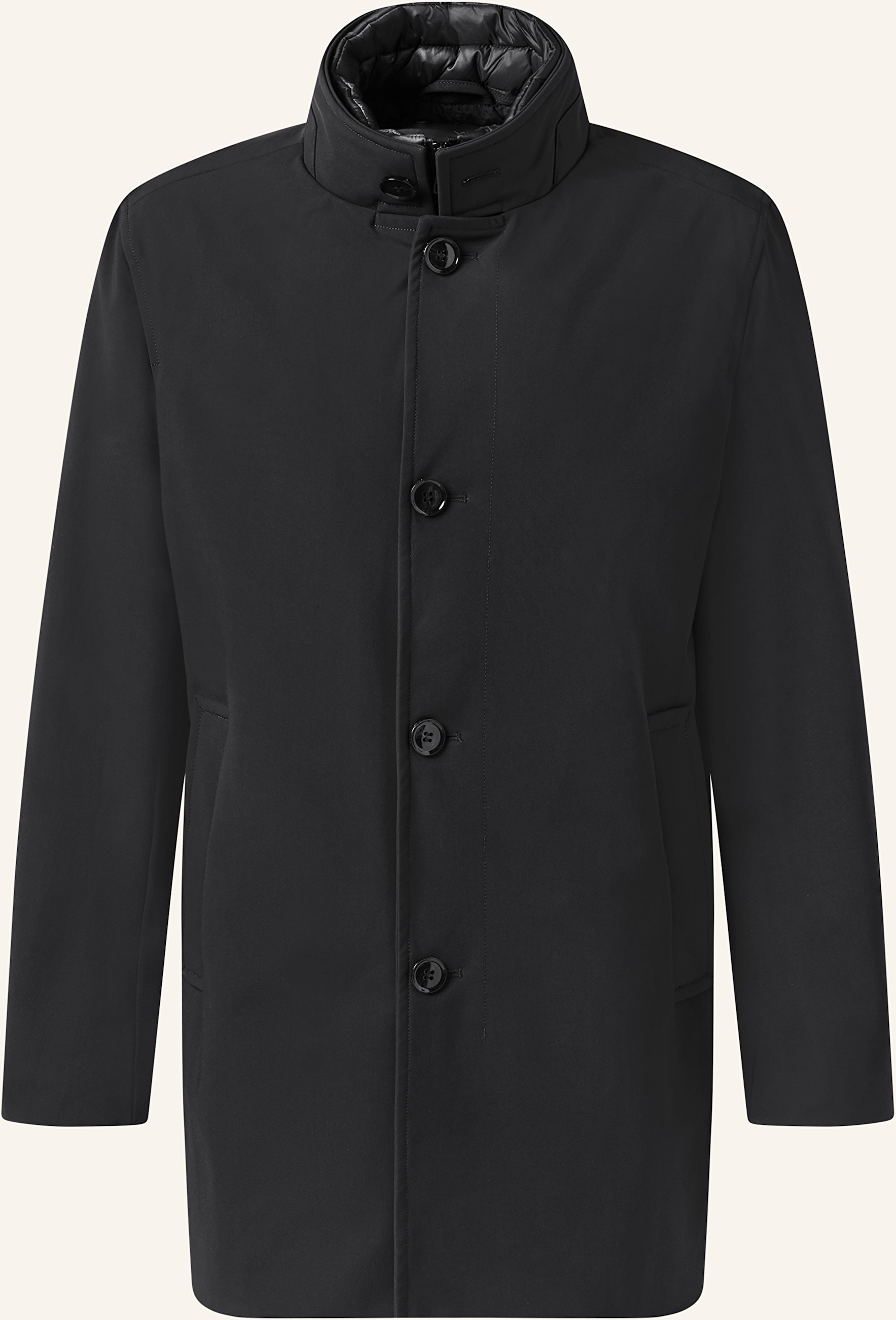 Strellson Mantel Finlay Flex 12 Mit Herausnehmbarer Blende schwarz