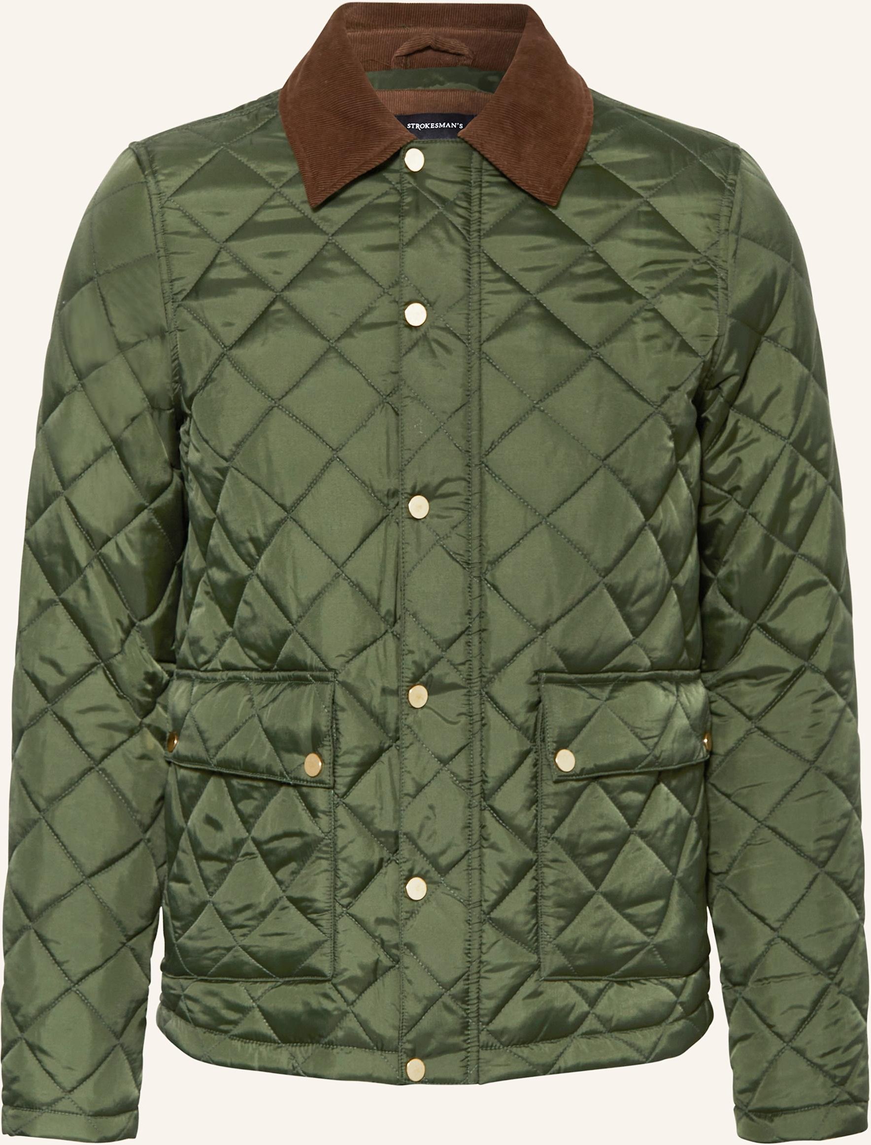 Strokesman's Steppjacke gruen