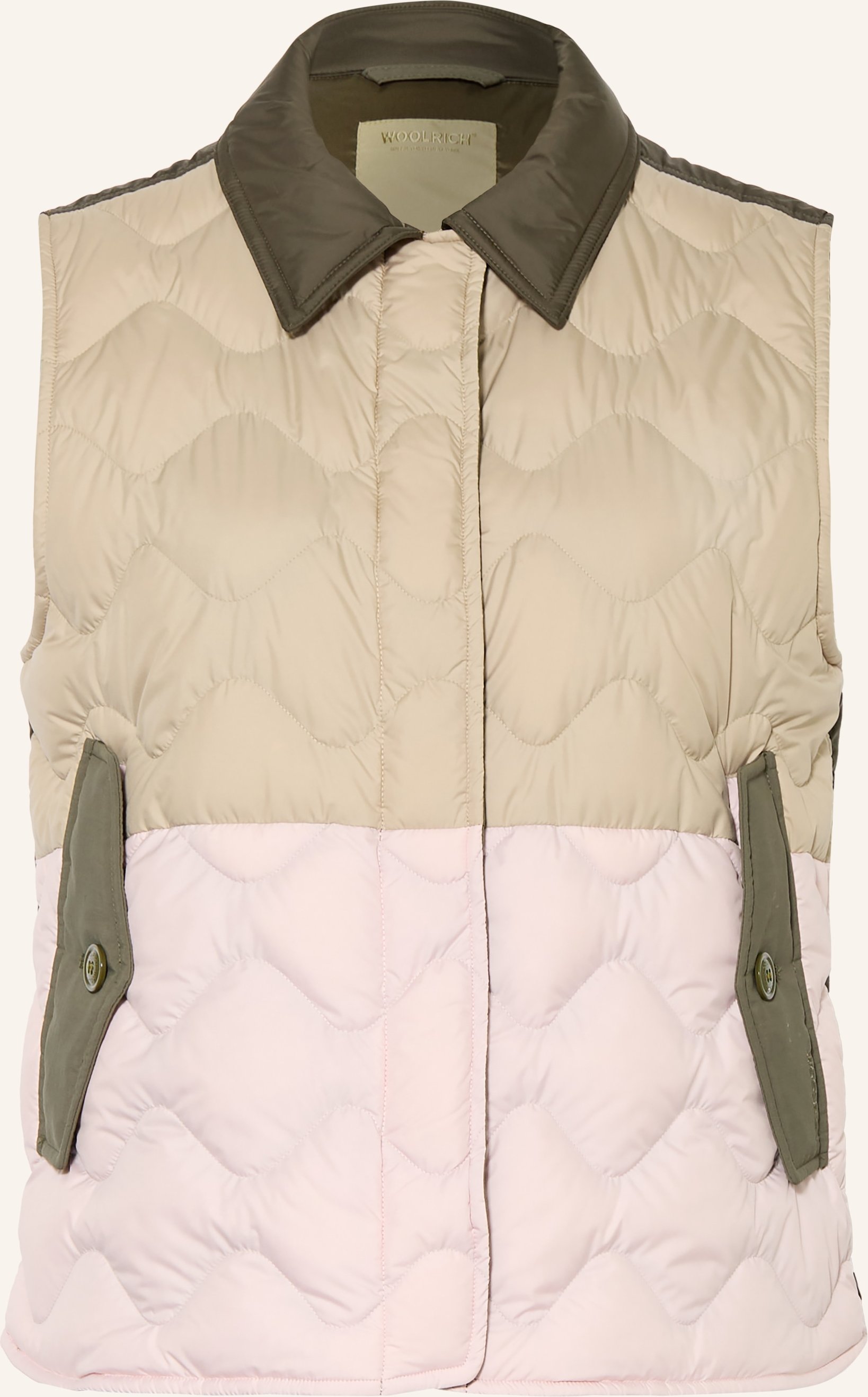 Woolrich Daunenweste Heritage gruen