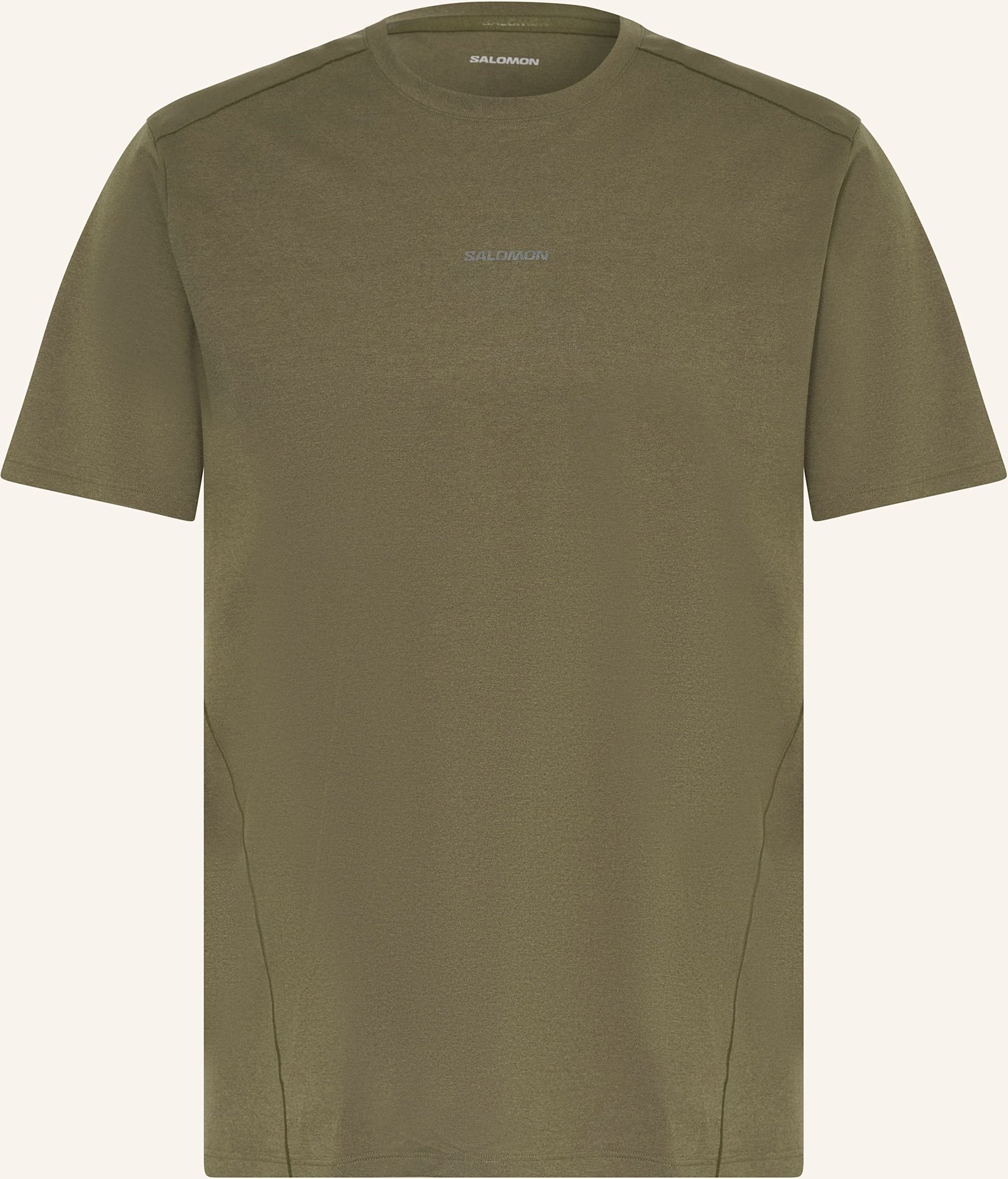 Salomon T-Shirt Trackline gruen