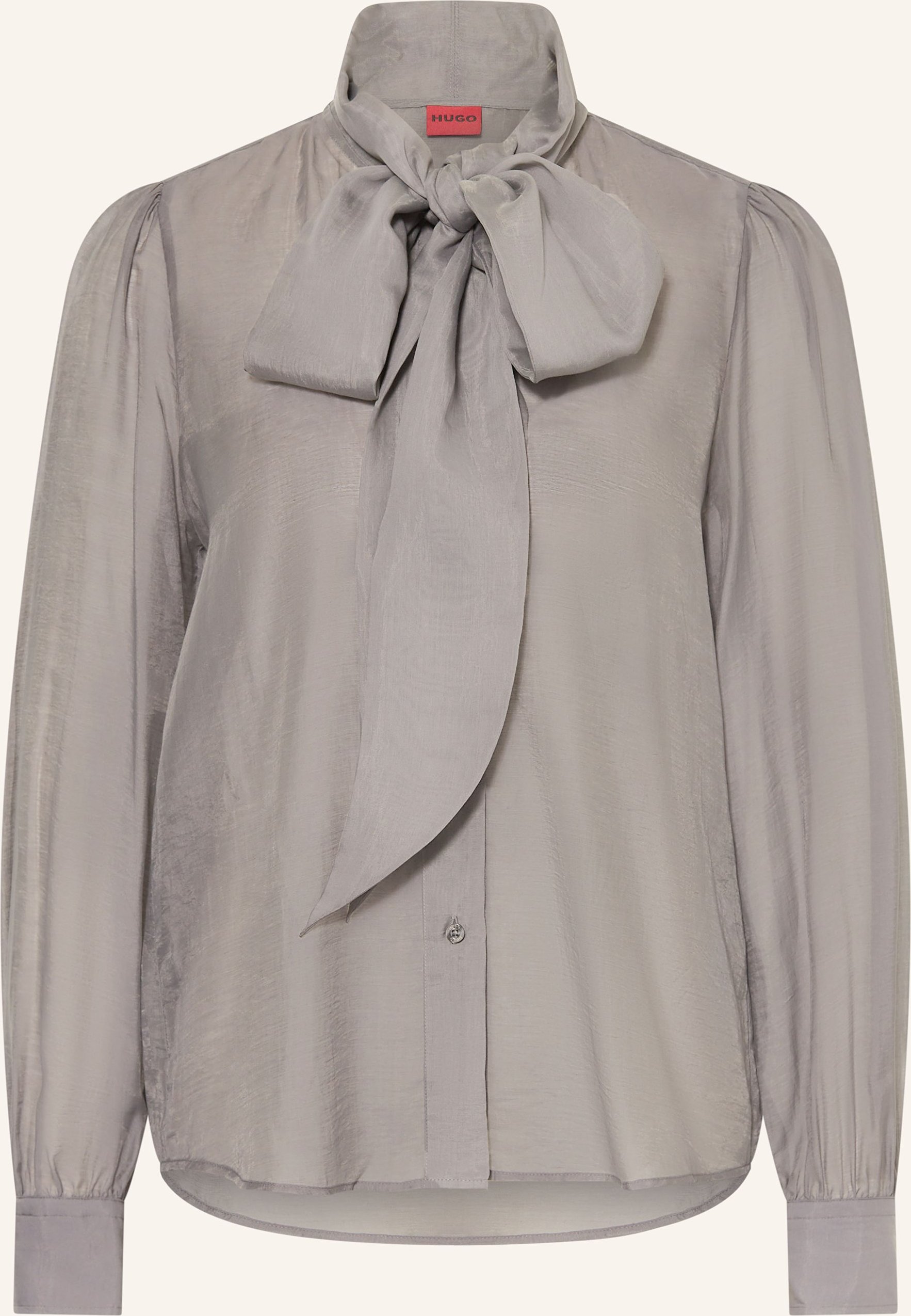 Hugo Schluppenbluse Elegant grau