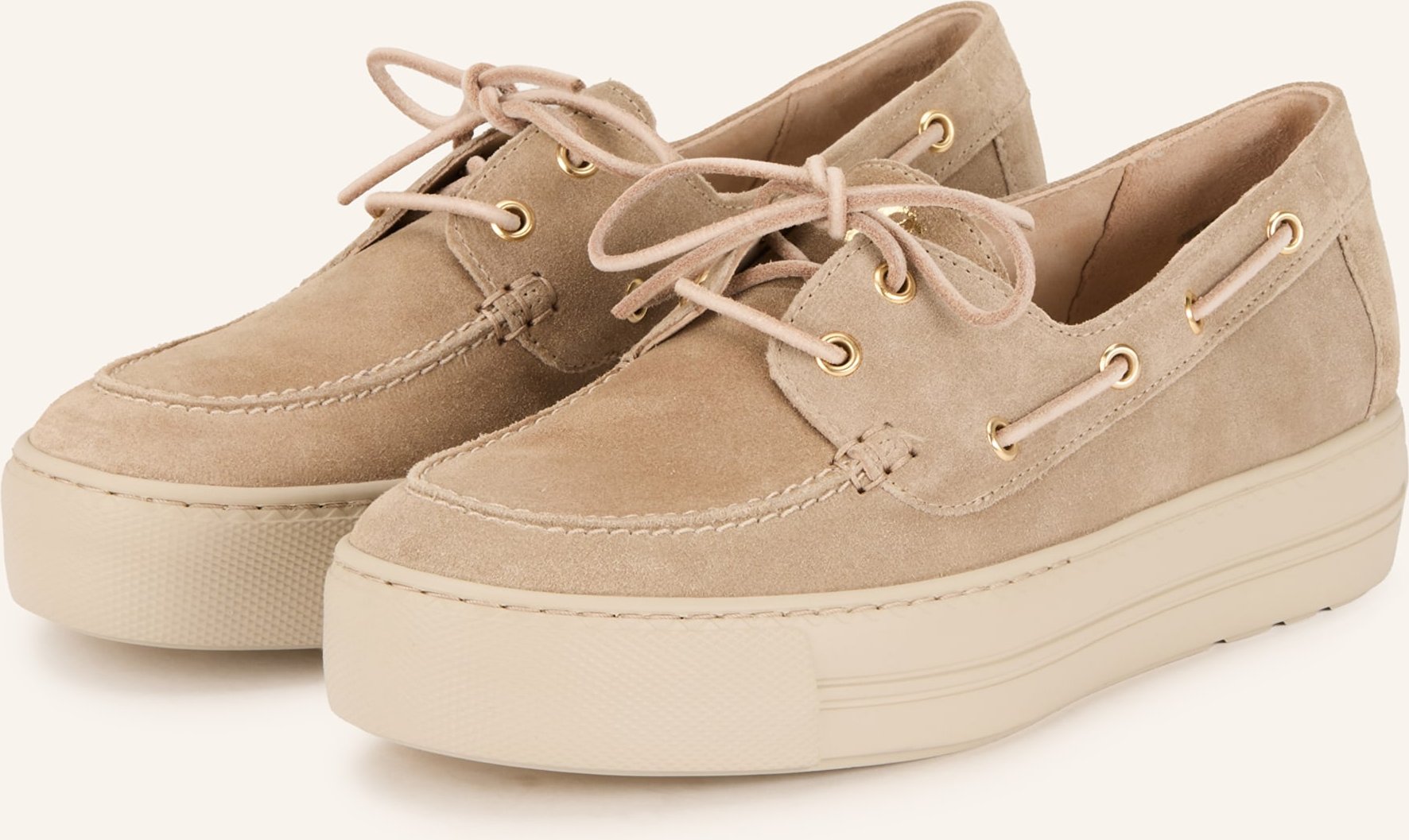 Paul Green Bootsschuhe Grain beige