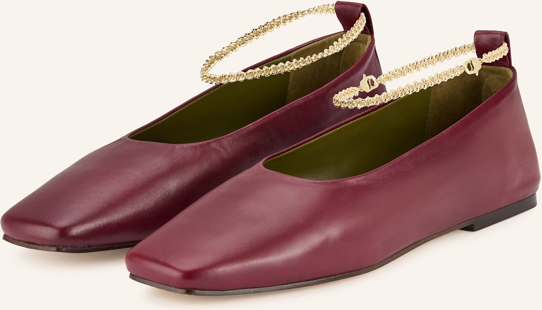 Maria Luca Ballerinas Augusta rot