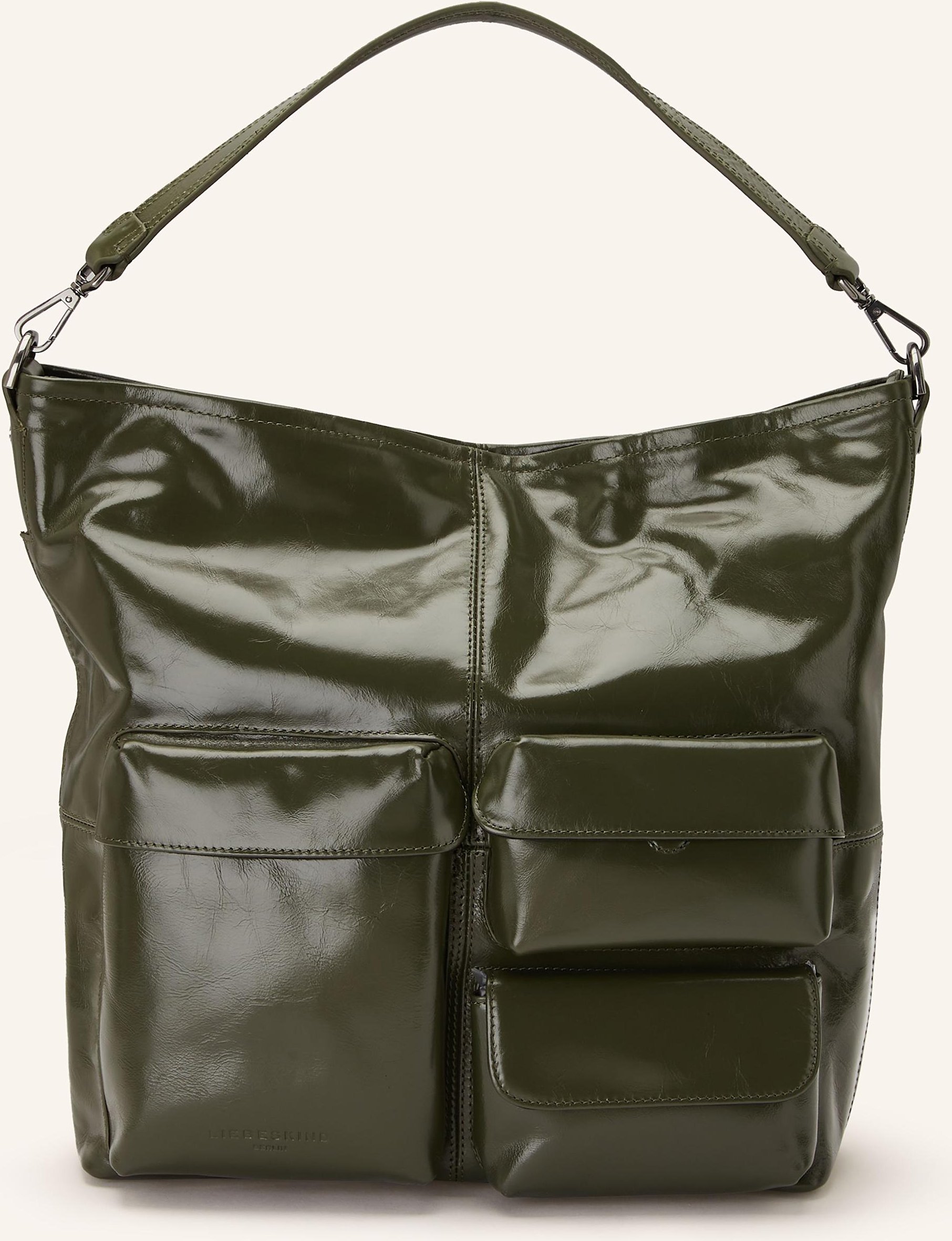 Thumbnail - Liebeskind Beuteltasche lk204 Hobo Medium gruen
