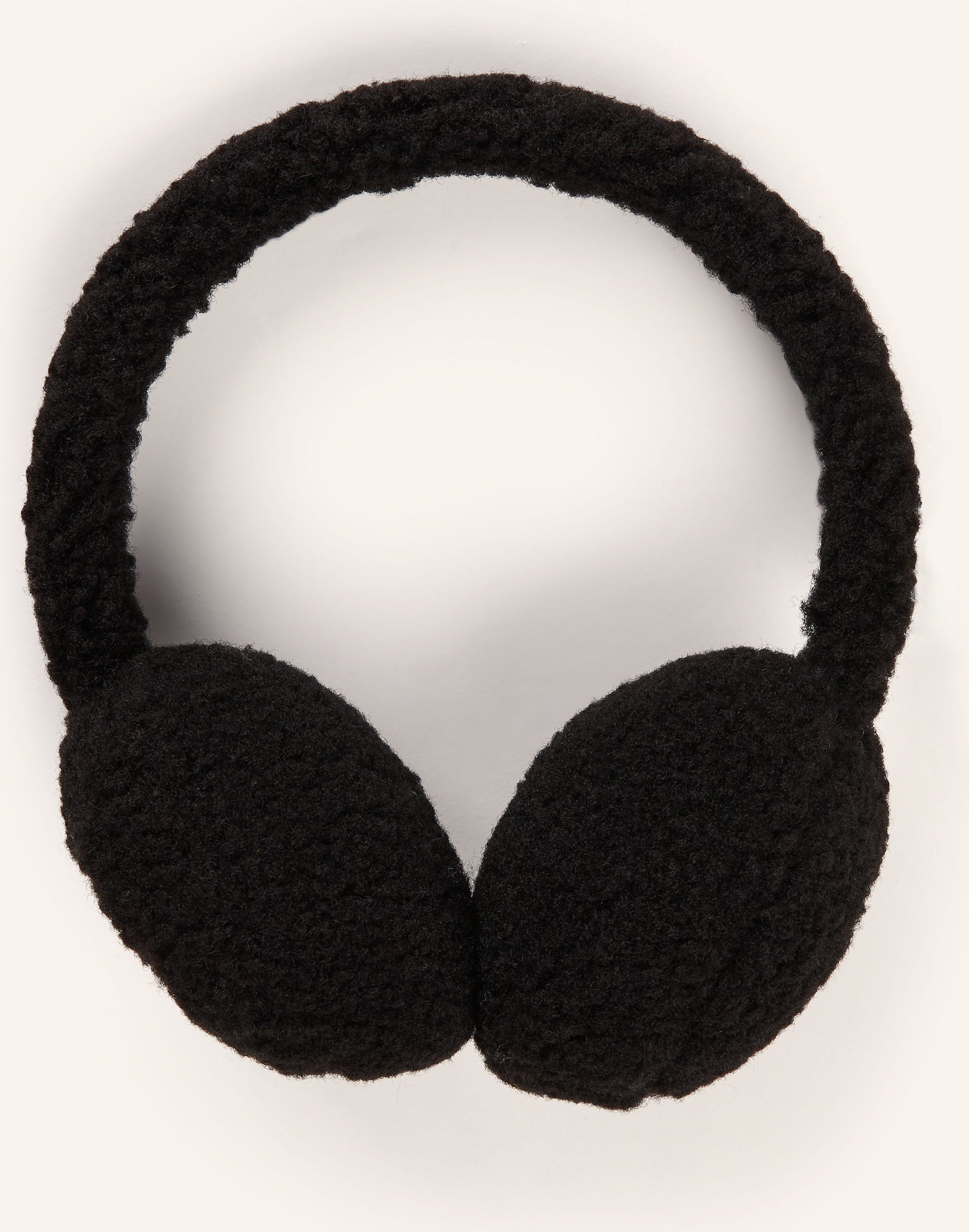Thumbnail - Hugo Ohrenwärmer Claudya Aus Teddyfell schwarz