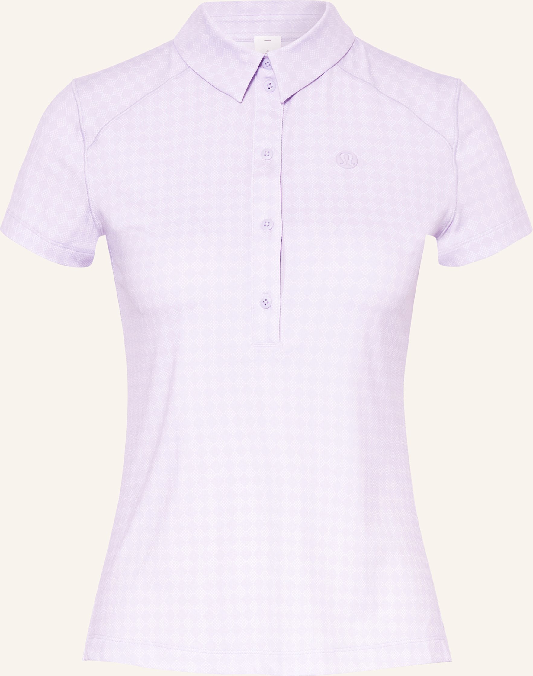 Thumbnail - Lululemon Funktions-Poloshirt lila