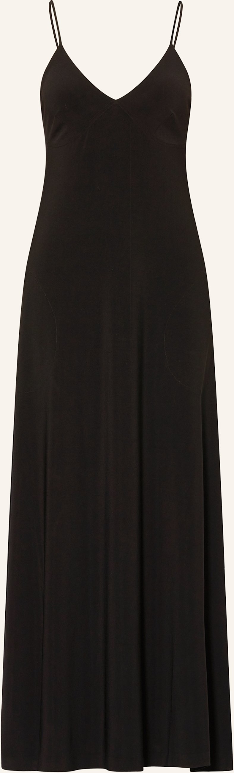 Norma Kamali Jerseykleid schwarz