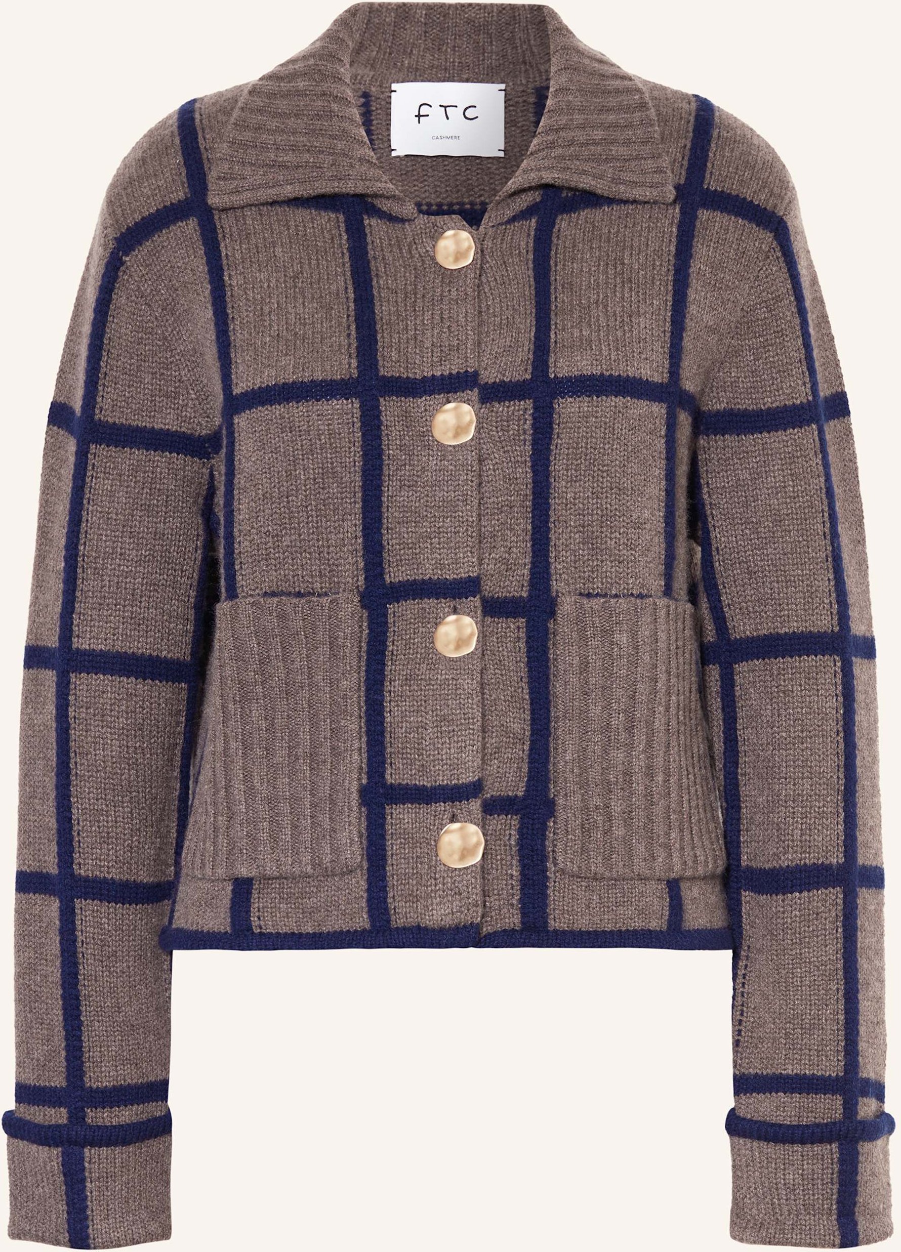 Ftc Cashmere Strickjacke Aus Cashmere braun