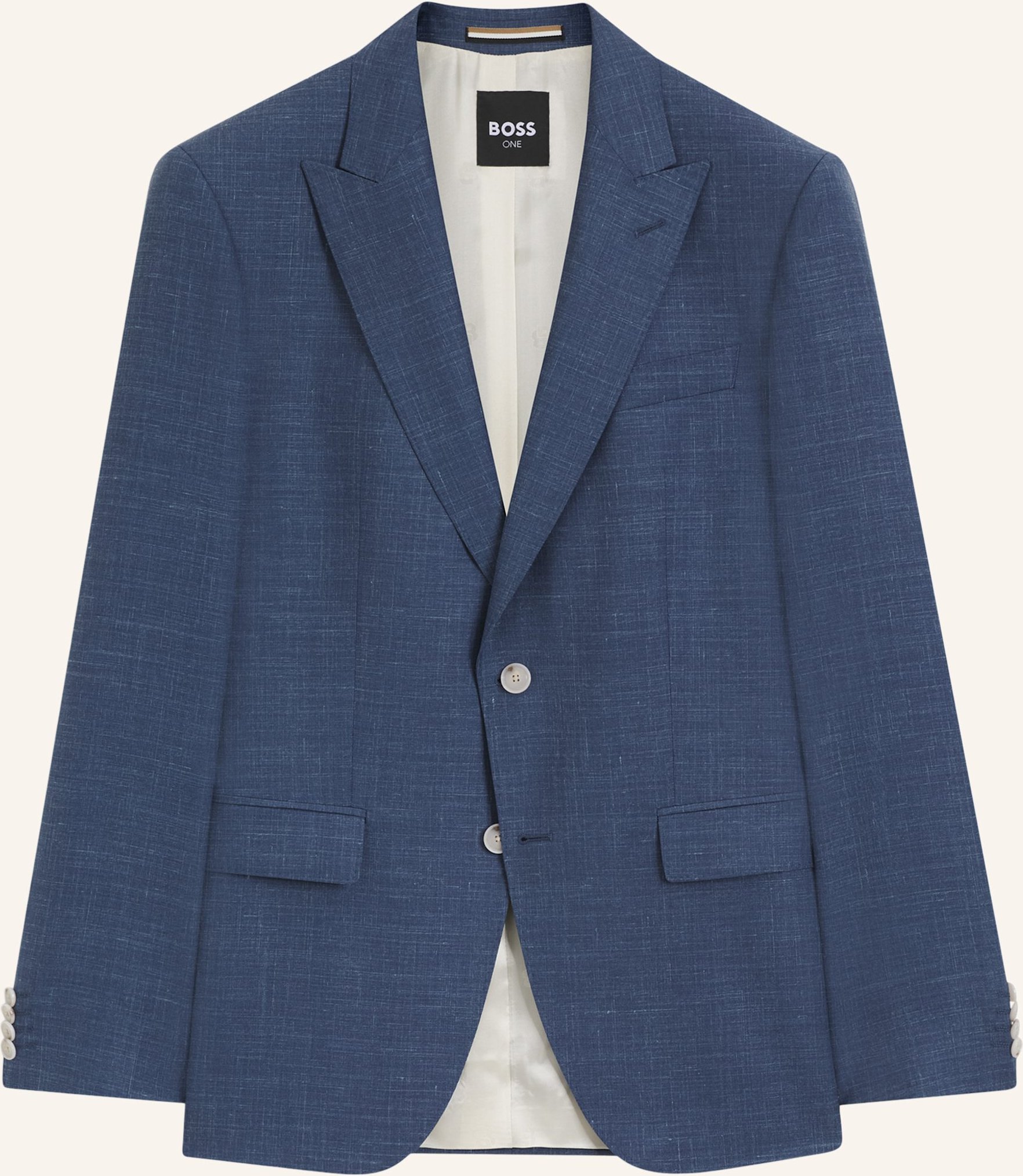 Boss Blazer H-Huge-b1-Peak-262 Slim Fit blau