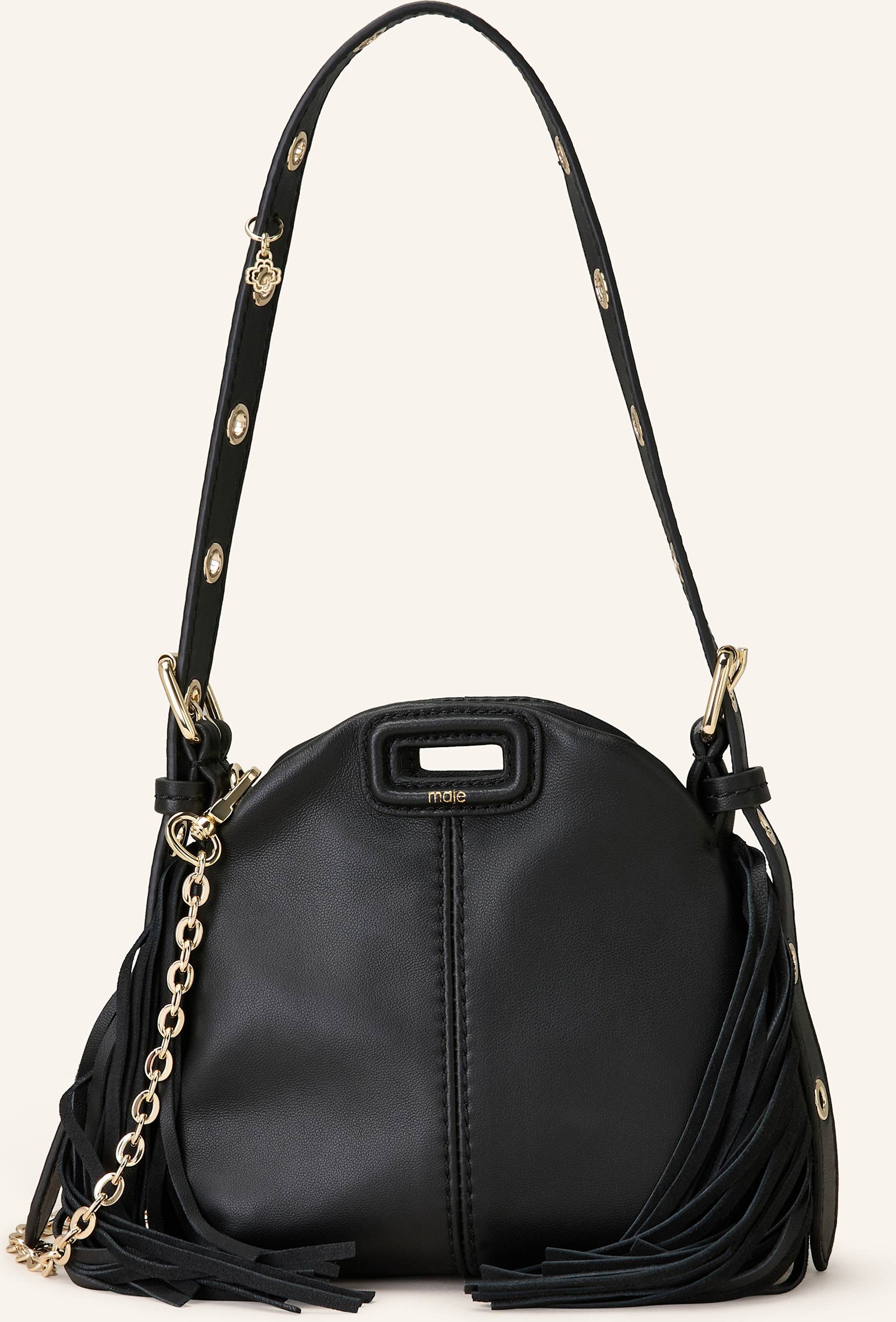 Maje Handtasche schwarz