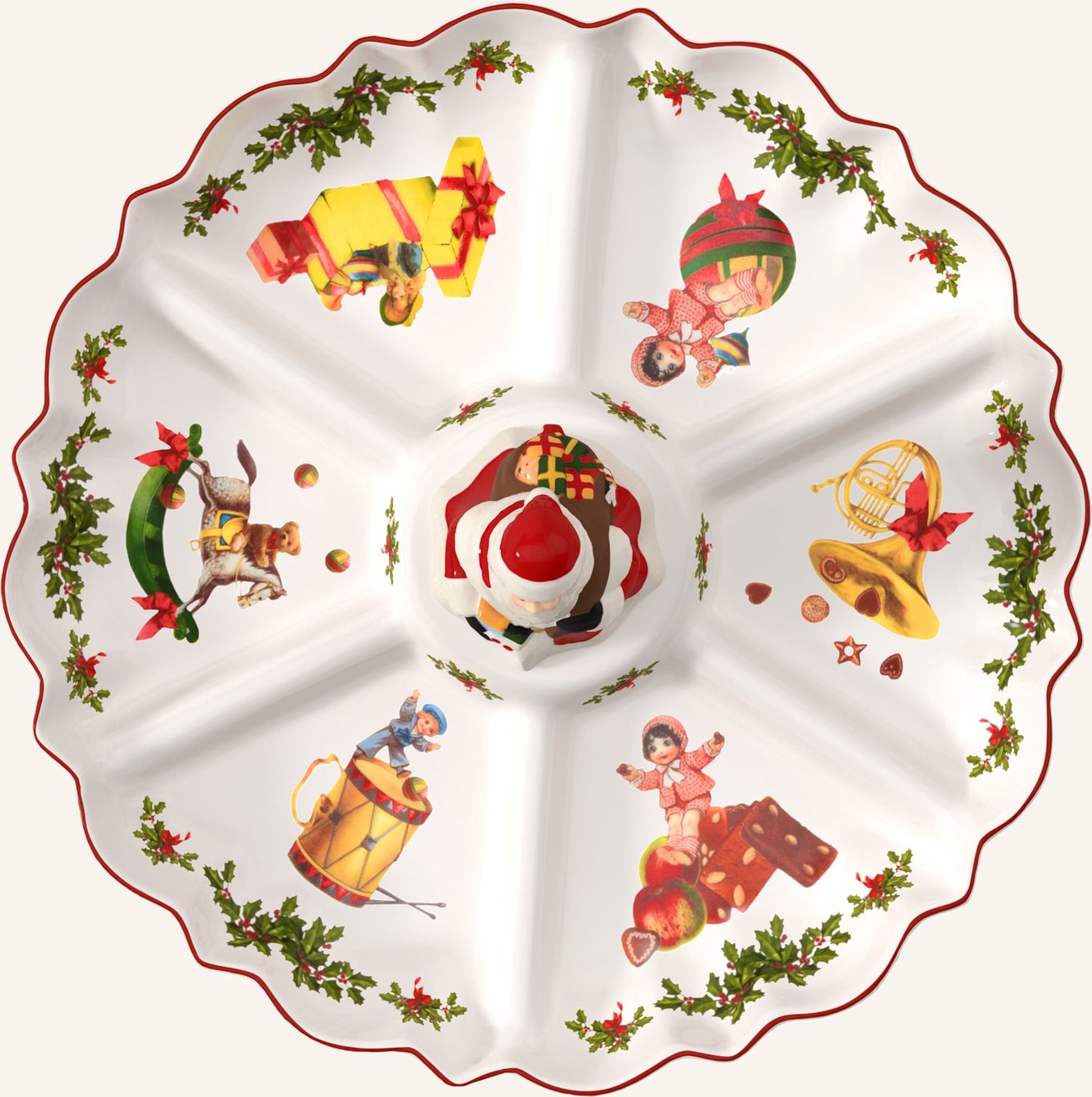 Villeroy & Boch Kabarett Nostalgie Toy's Fantasy rot