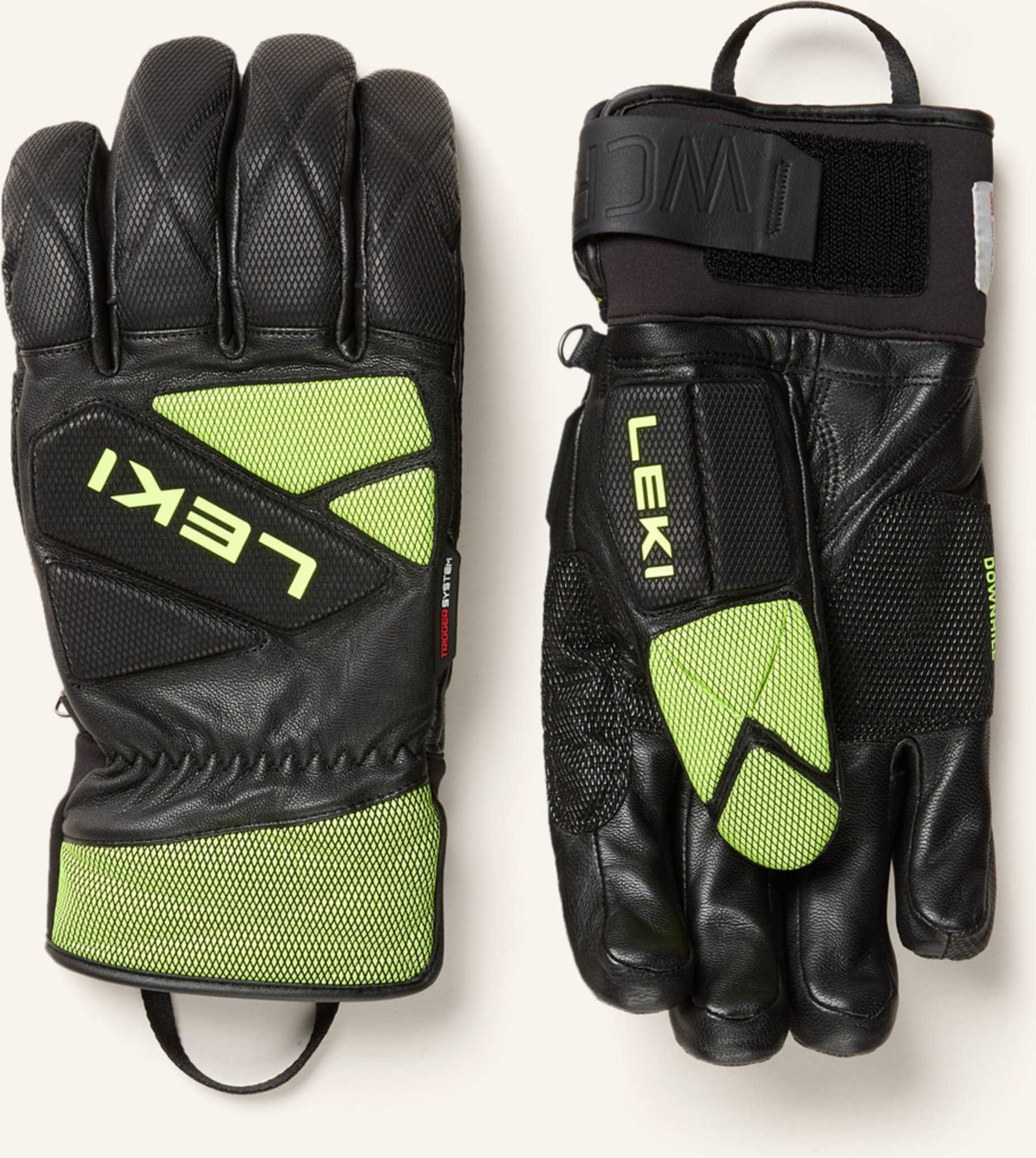 Leki Skihandschuhe Wcr Venom Dh 3d schwarz