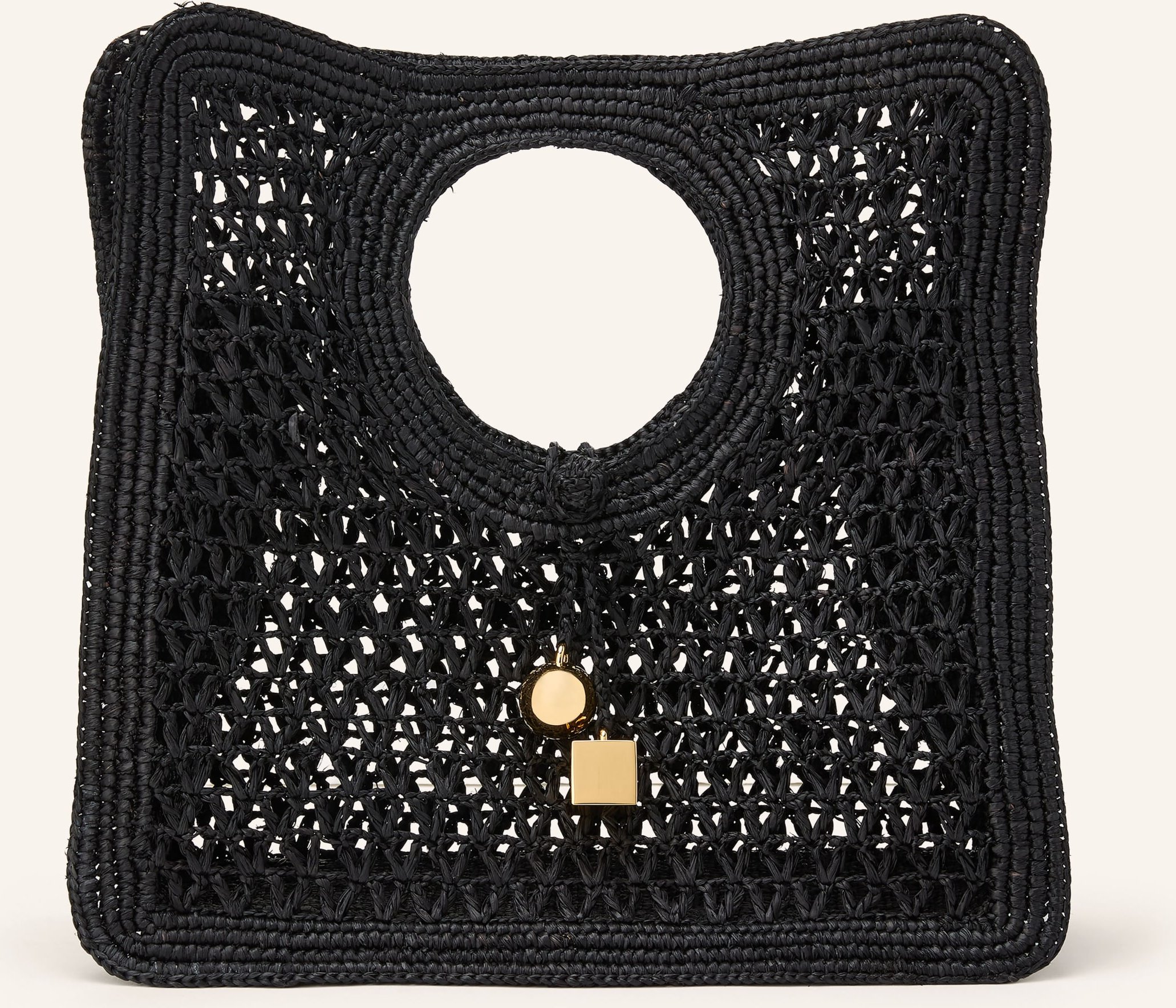 Jacquemus Handtasche Le Petit Carre schwarz