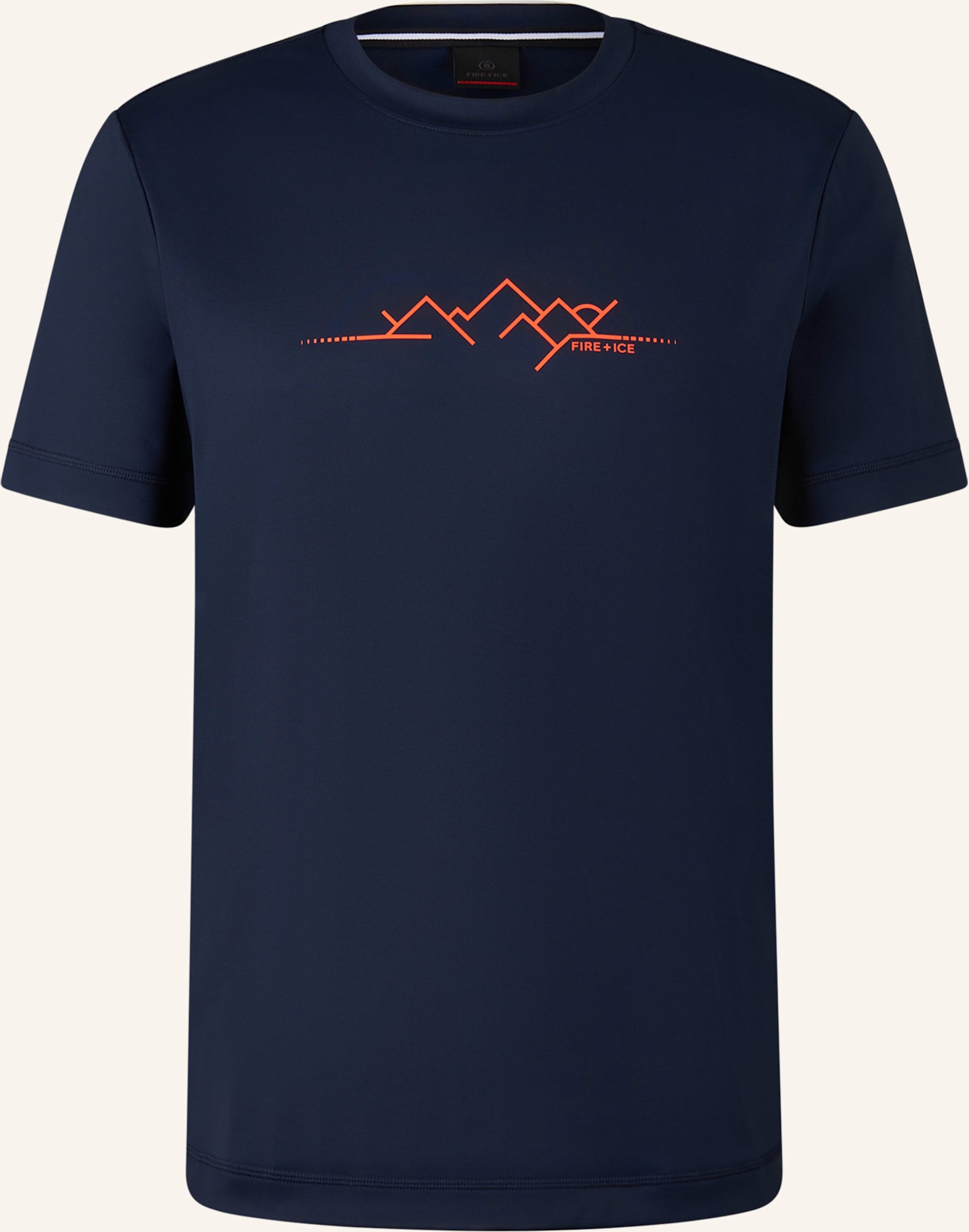 Fire+Ice T-Shirt gerad2 blau