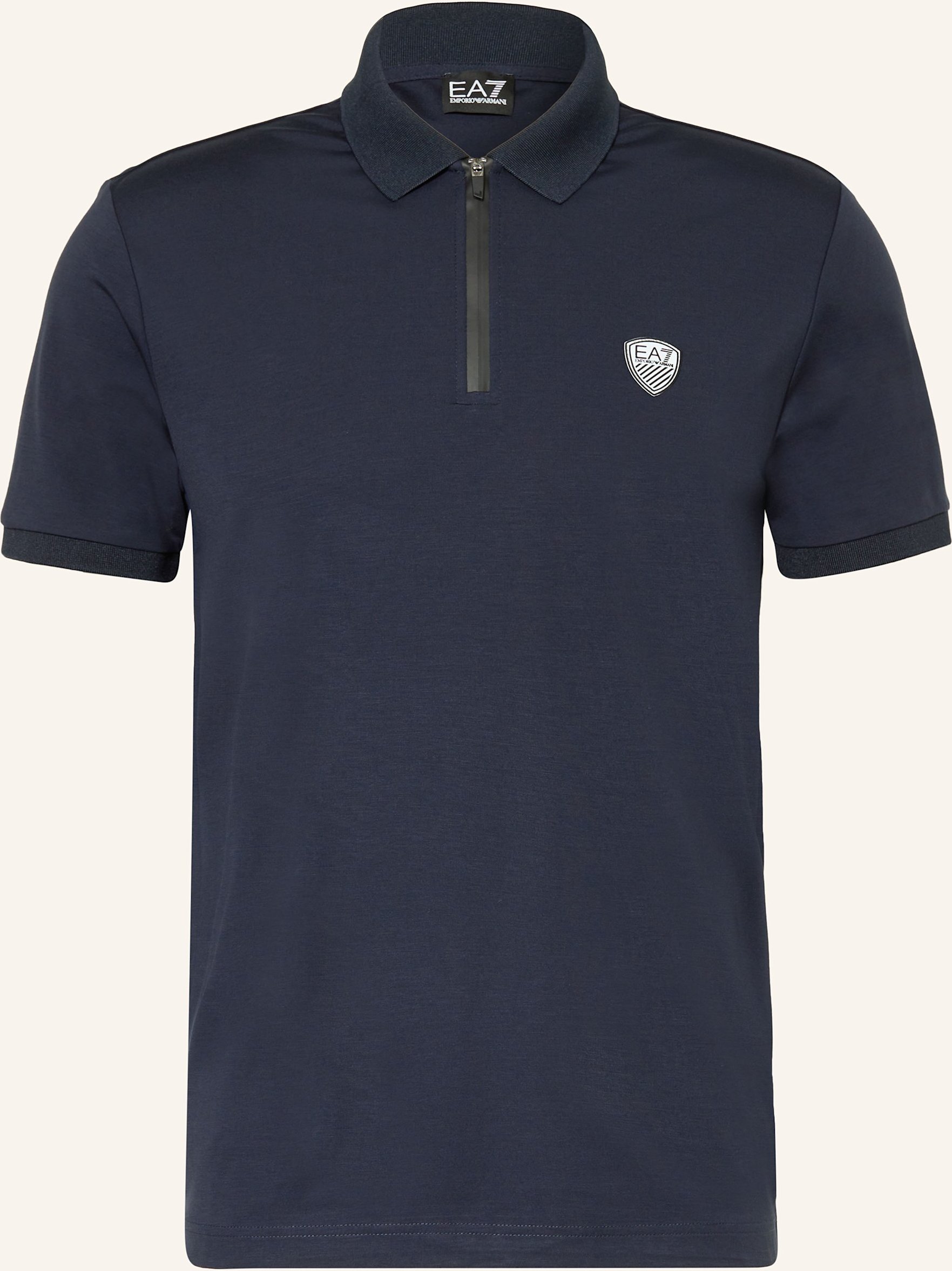 ea7 Emporio Armani Funktions-Poloshirt Train Premium blau