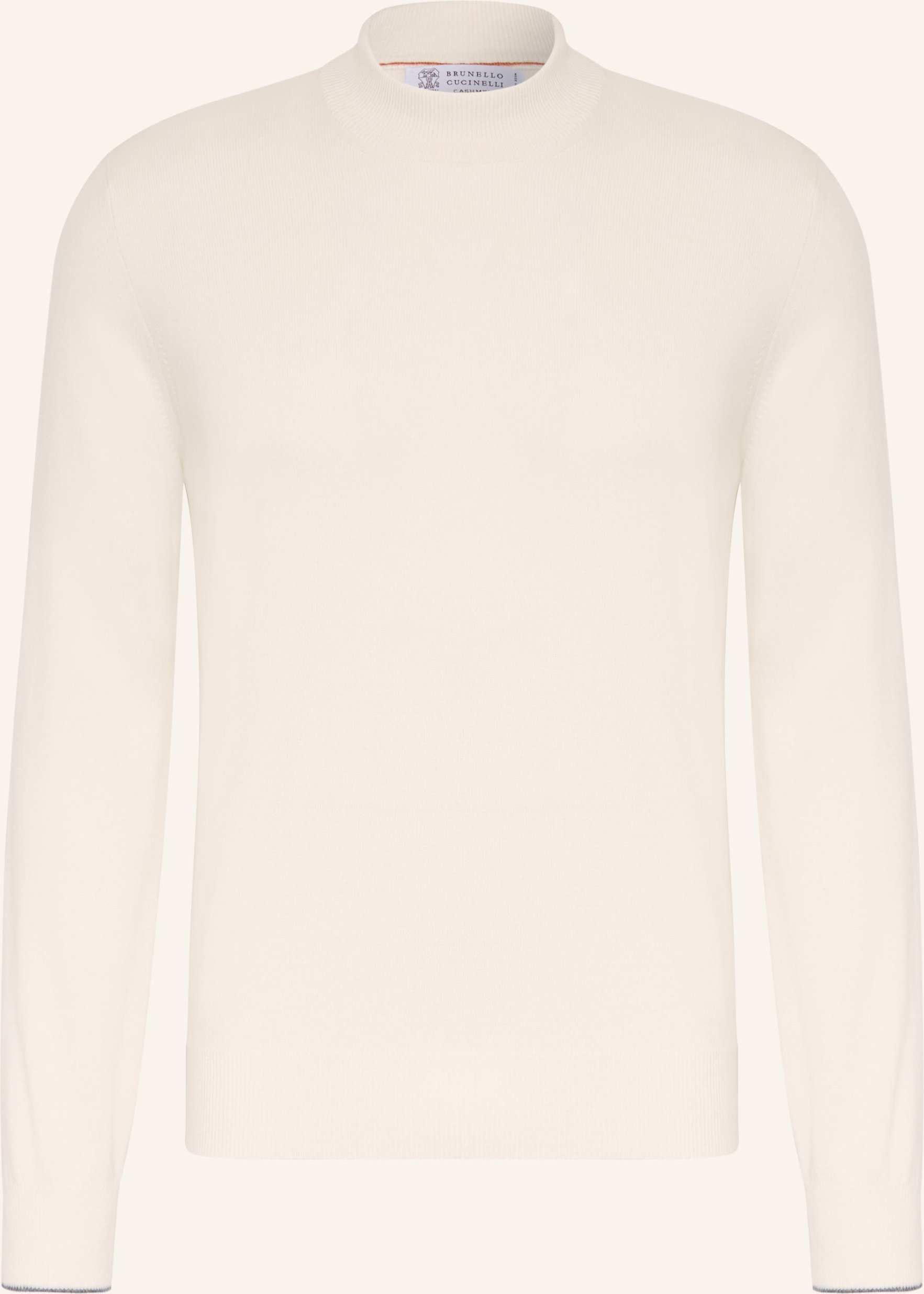 Brunello Cucinelli Cashmere-Pullover weiss