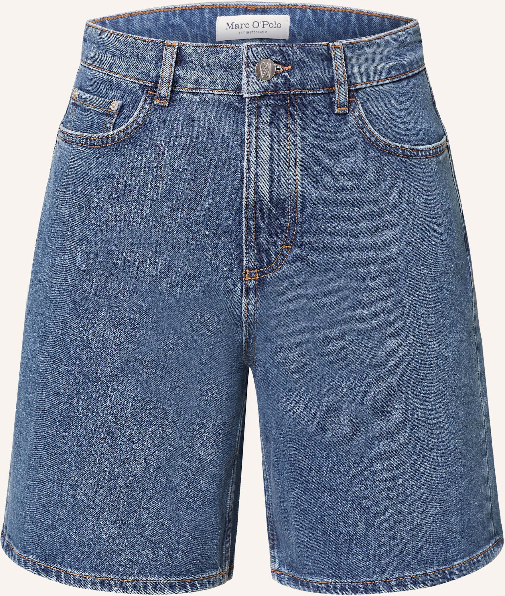 Thumbnail - Marc O'polo Jeansshorts blau