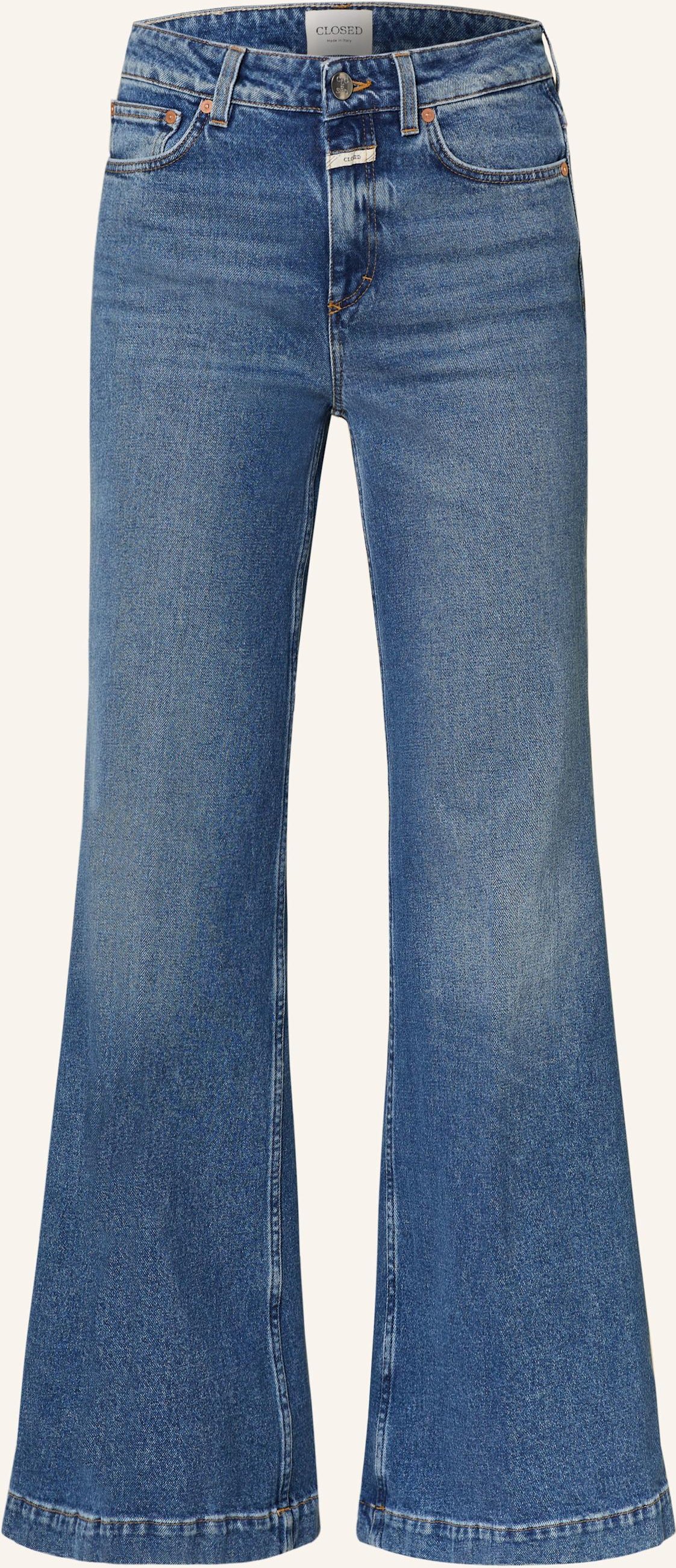 Closed Wide Leg Jeans Glow Up blau