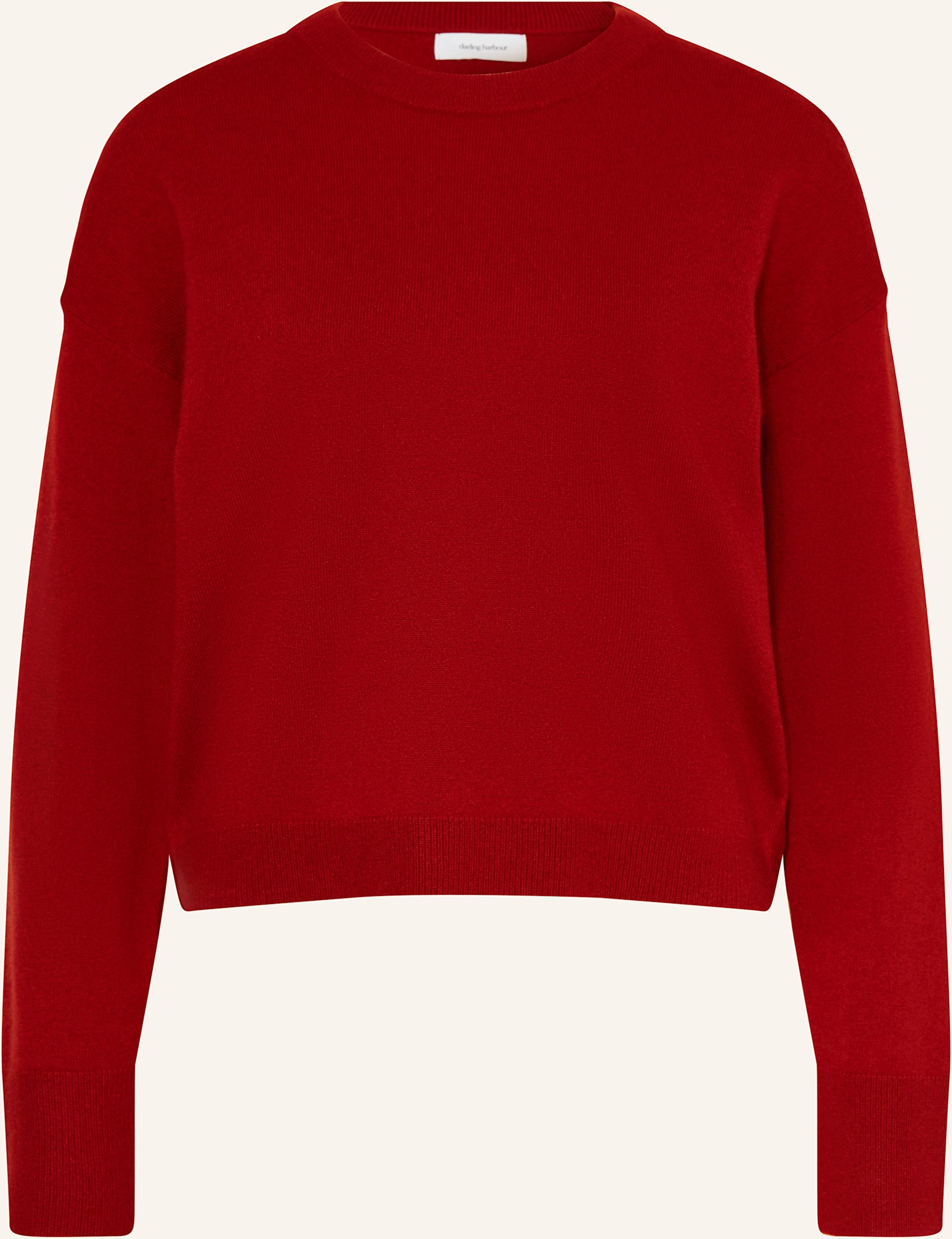 Darling Harbour Cashmere-Pullover rot