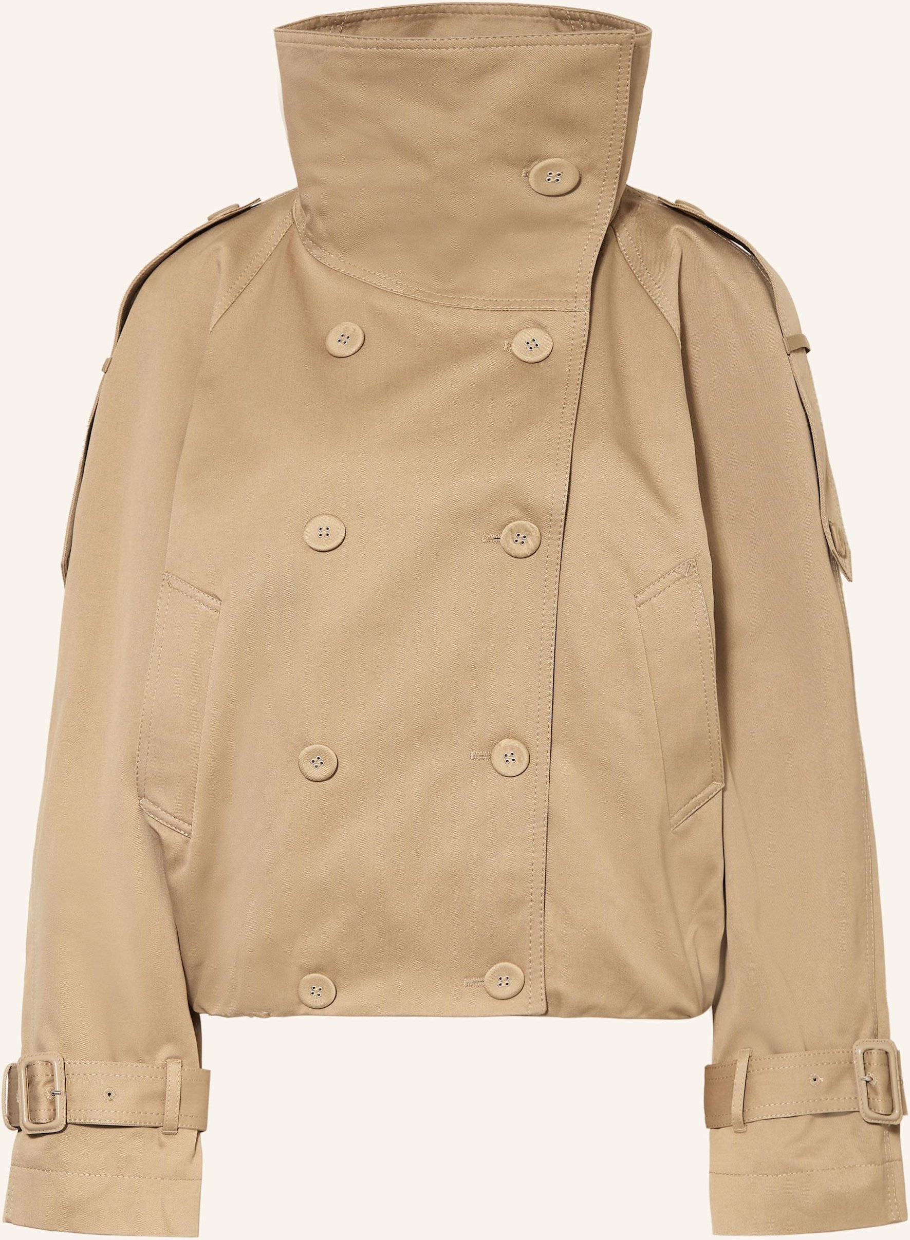 Acne Studios Trench-Jacke beige