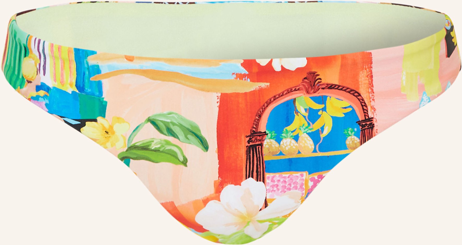 Seafolly Basic-Bikini-Hose Cuba blau