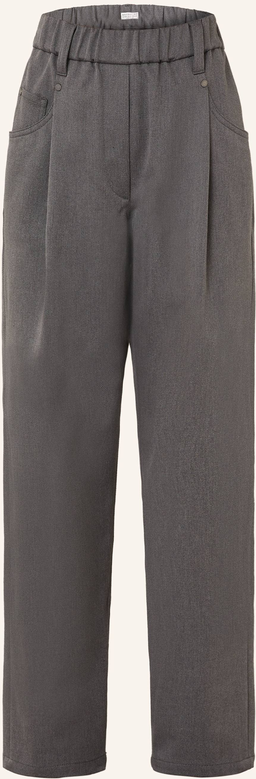 Thumbnail - Brunello Cucinelli Hose grau