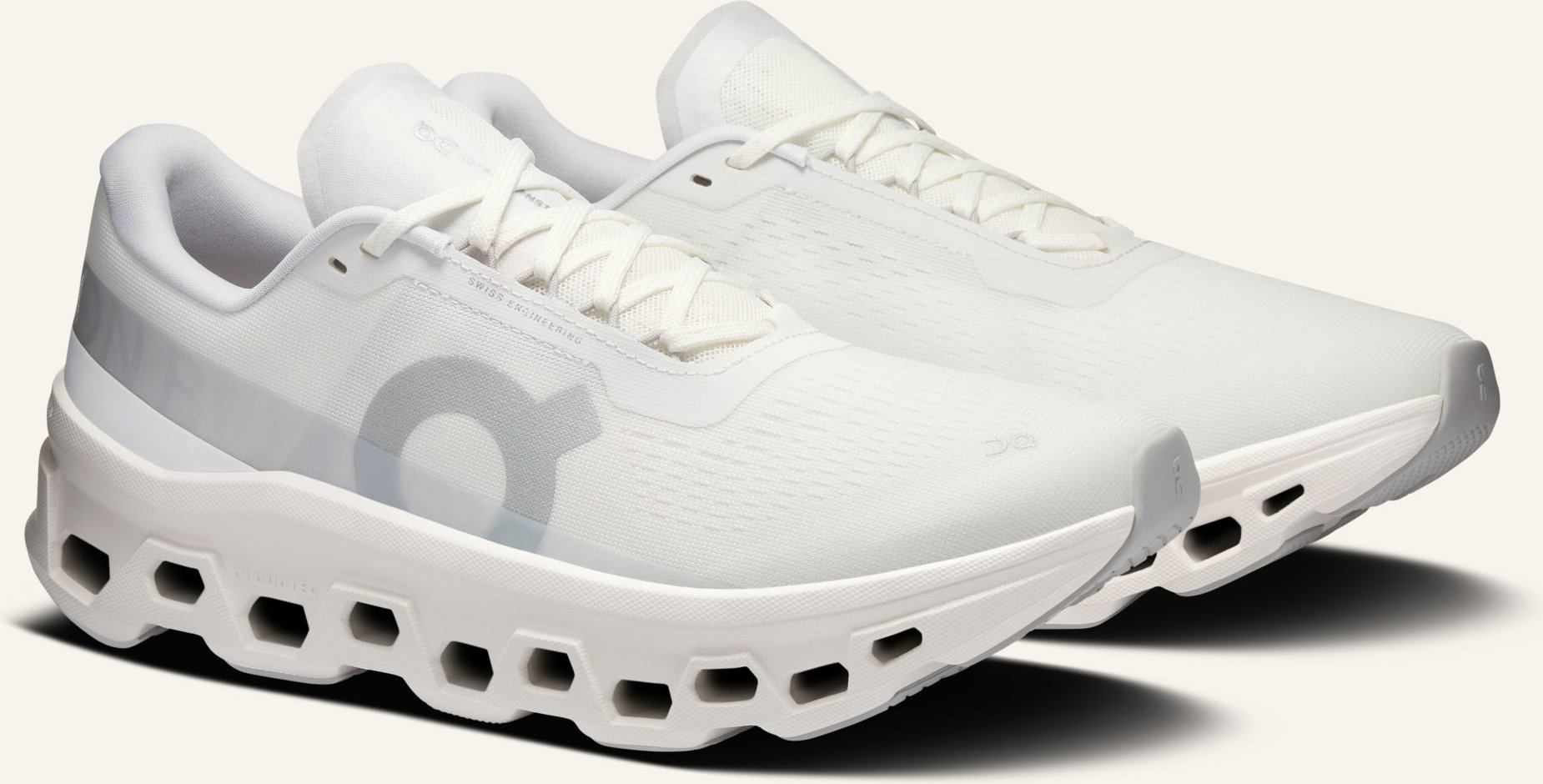 On Sneaker Cloudmonster 1 weiss