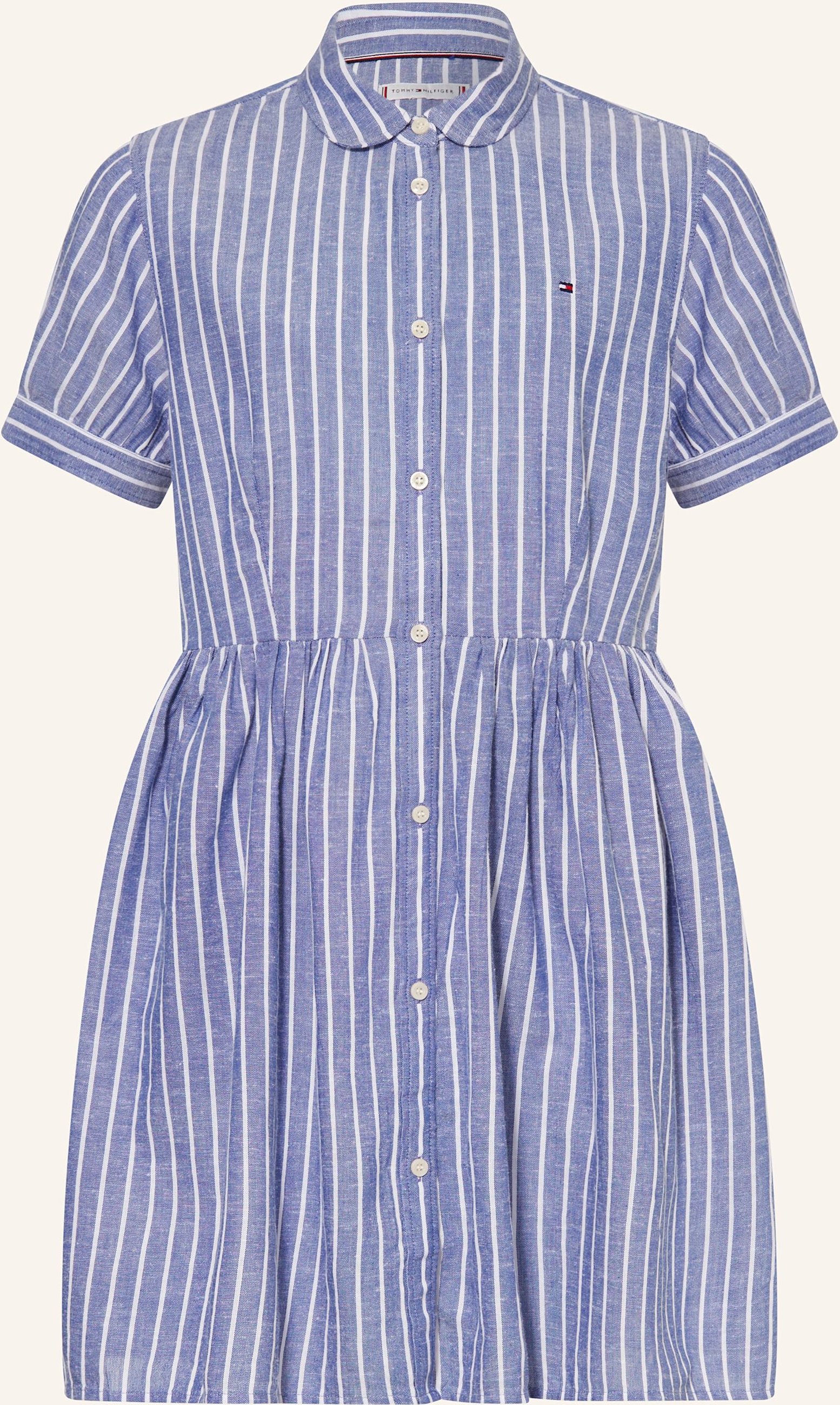 Thumbnail - Tommy Hilfiger Hemdblusenkleid blau
