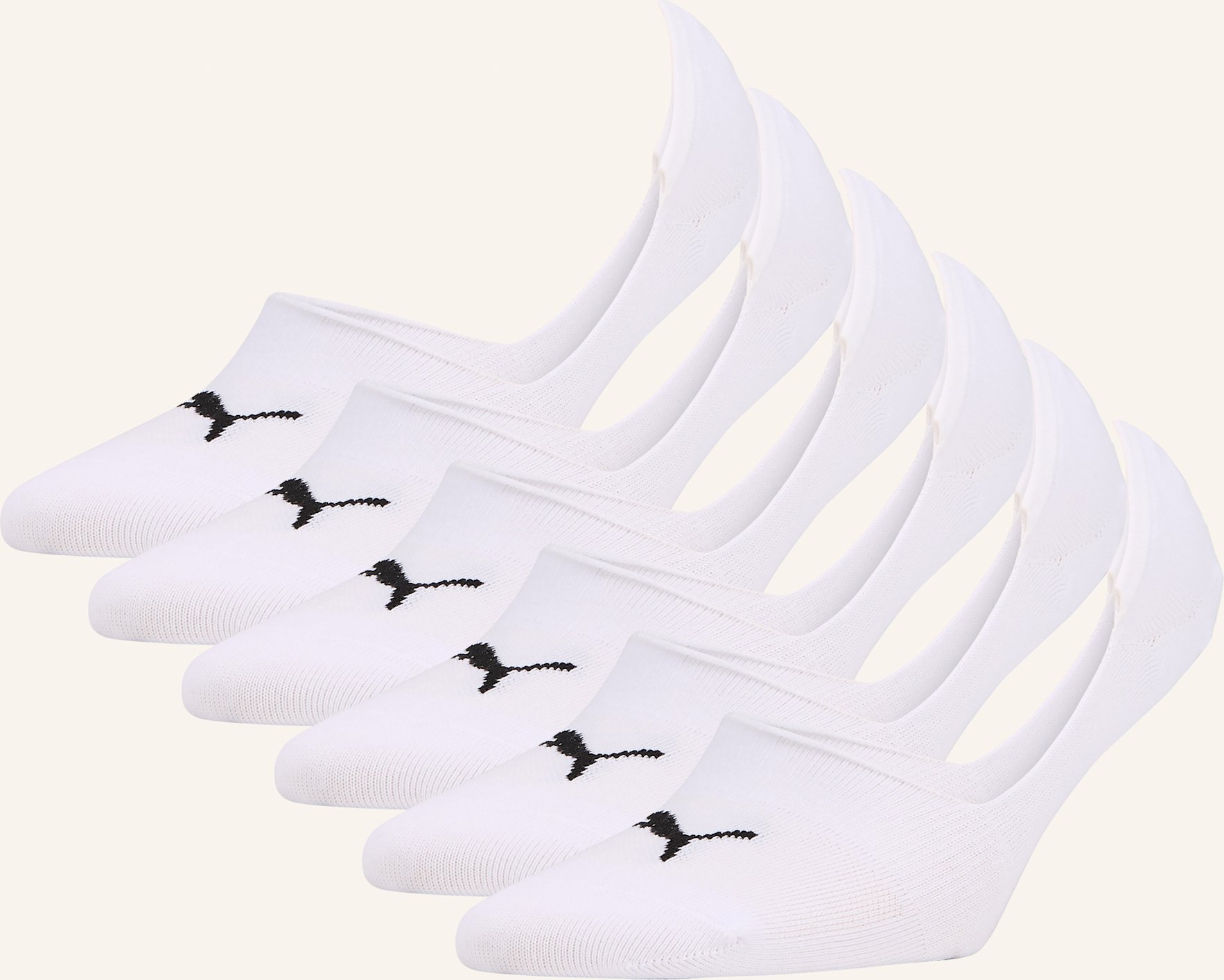 Thumbnail - Puma 6er-Pack Füßlinge weiss