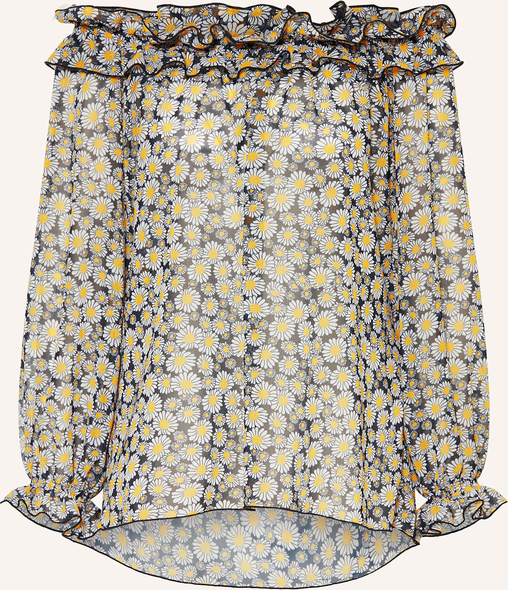 Sem Per Lei Off-Shoulder-Bluse blau