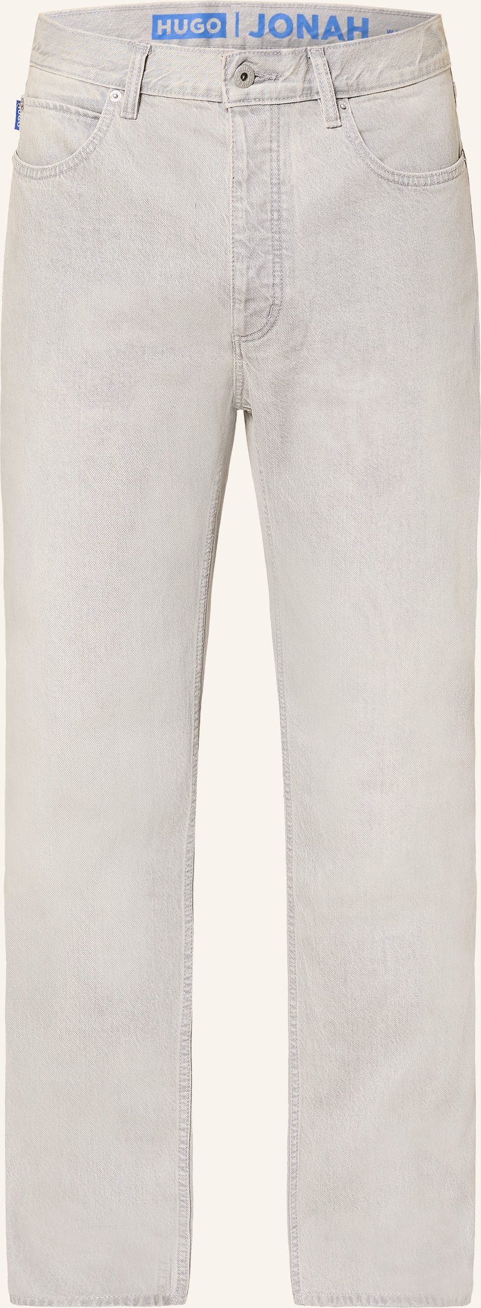 Hugo Jeans Jonah Straight Fit grau