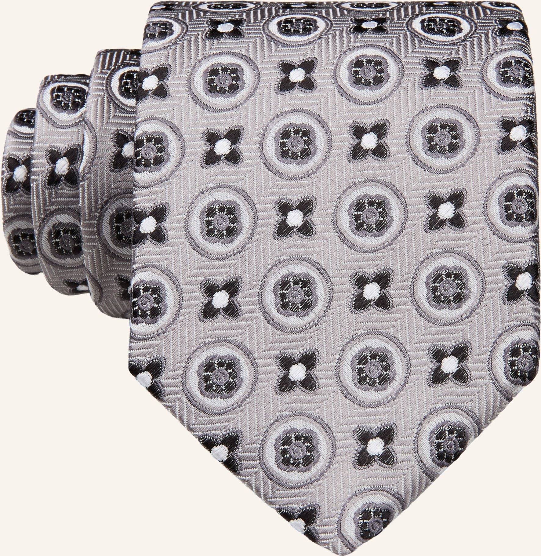 Olymp Krawatte silber