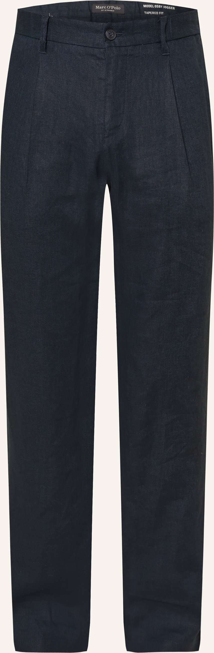 Marc O'polo Leinenchino Tapered Fit blau