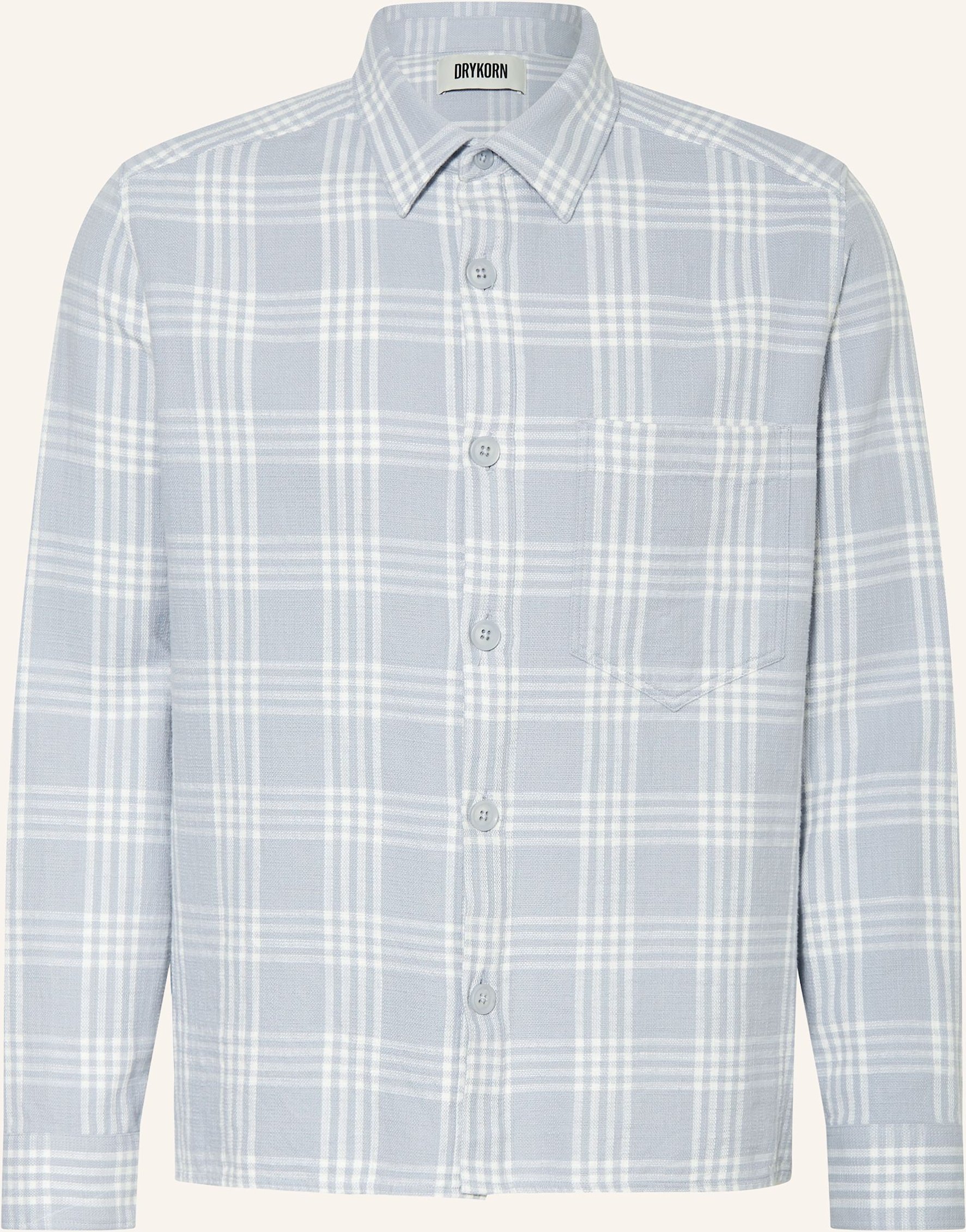 Drykorn Overshirt Dieggo blau