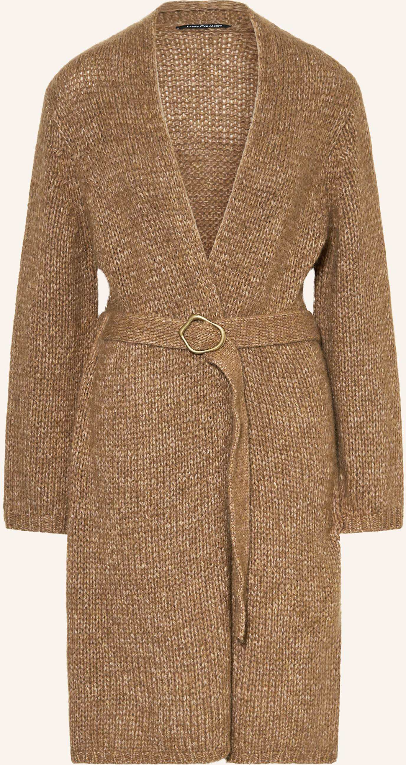 Luisa Cerano Strickhülle Mit Alpaka gruen