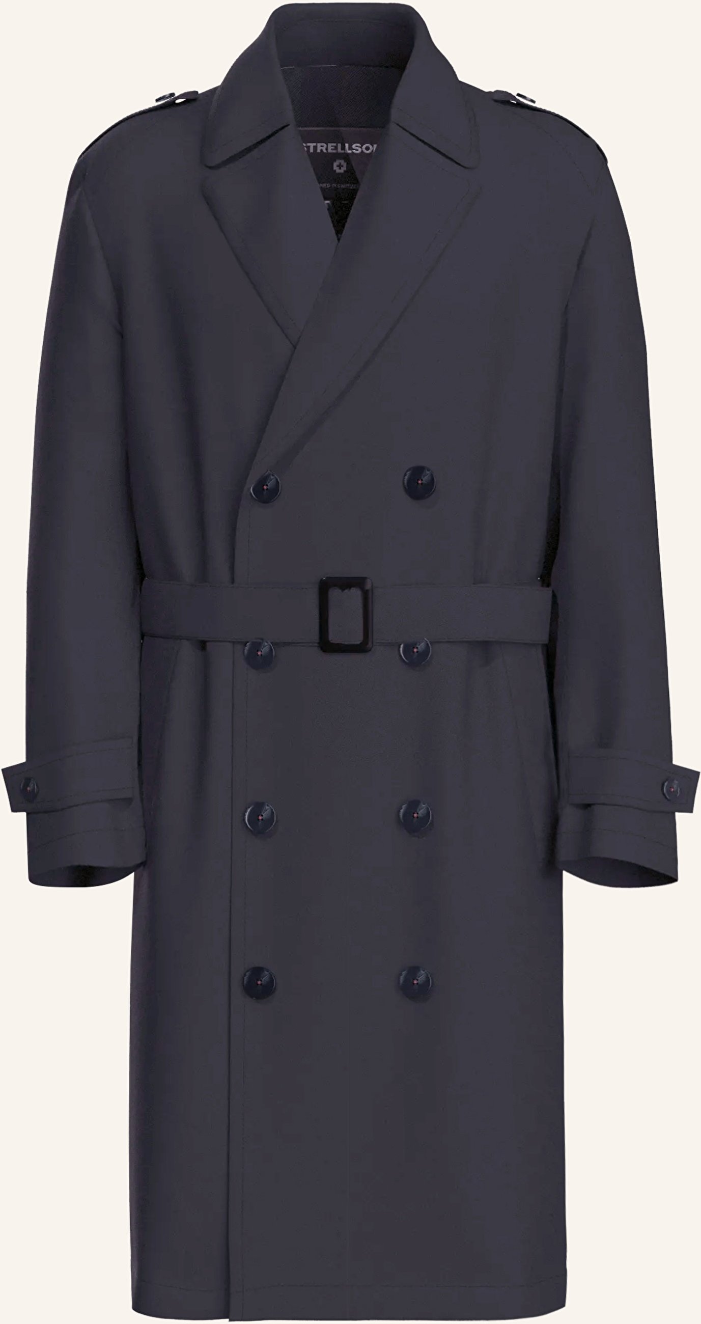 Strellson Trenchcoat Summer blau