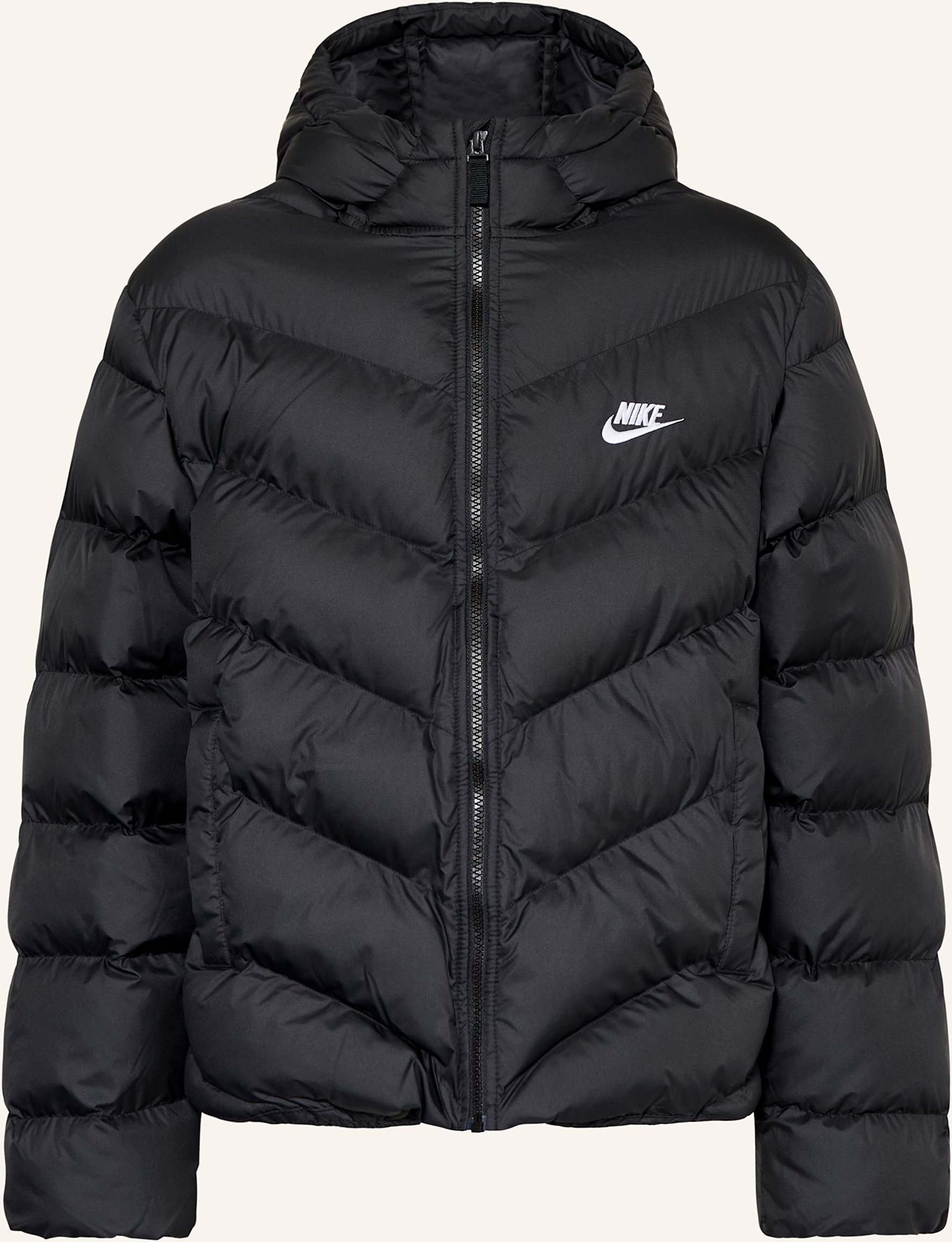 Nike Steppjacke Sportswear All Day Play schwarz