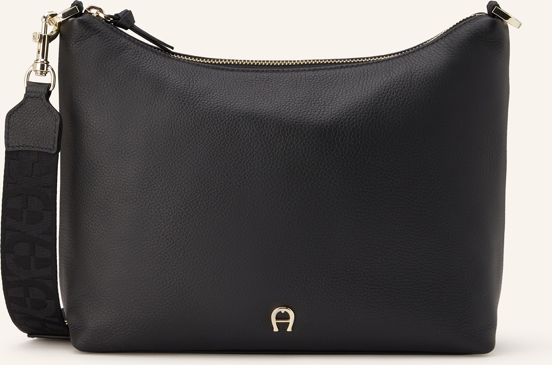 Aigner Umhängetasche schwarz