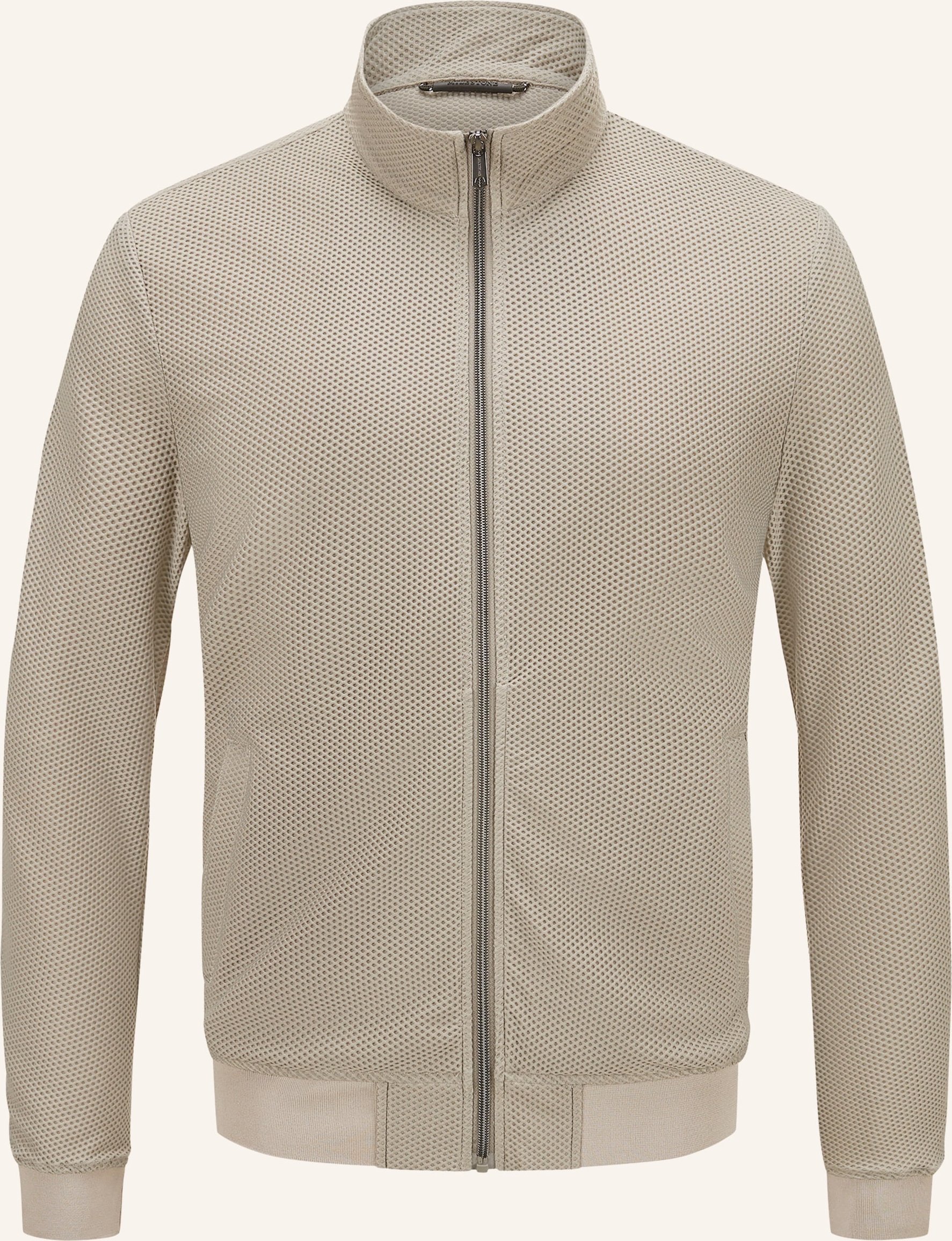 Thumbnail - Milestone Mesh-Blouson Msalvaro beige