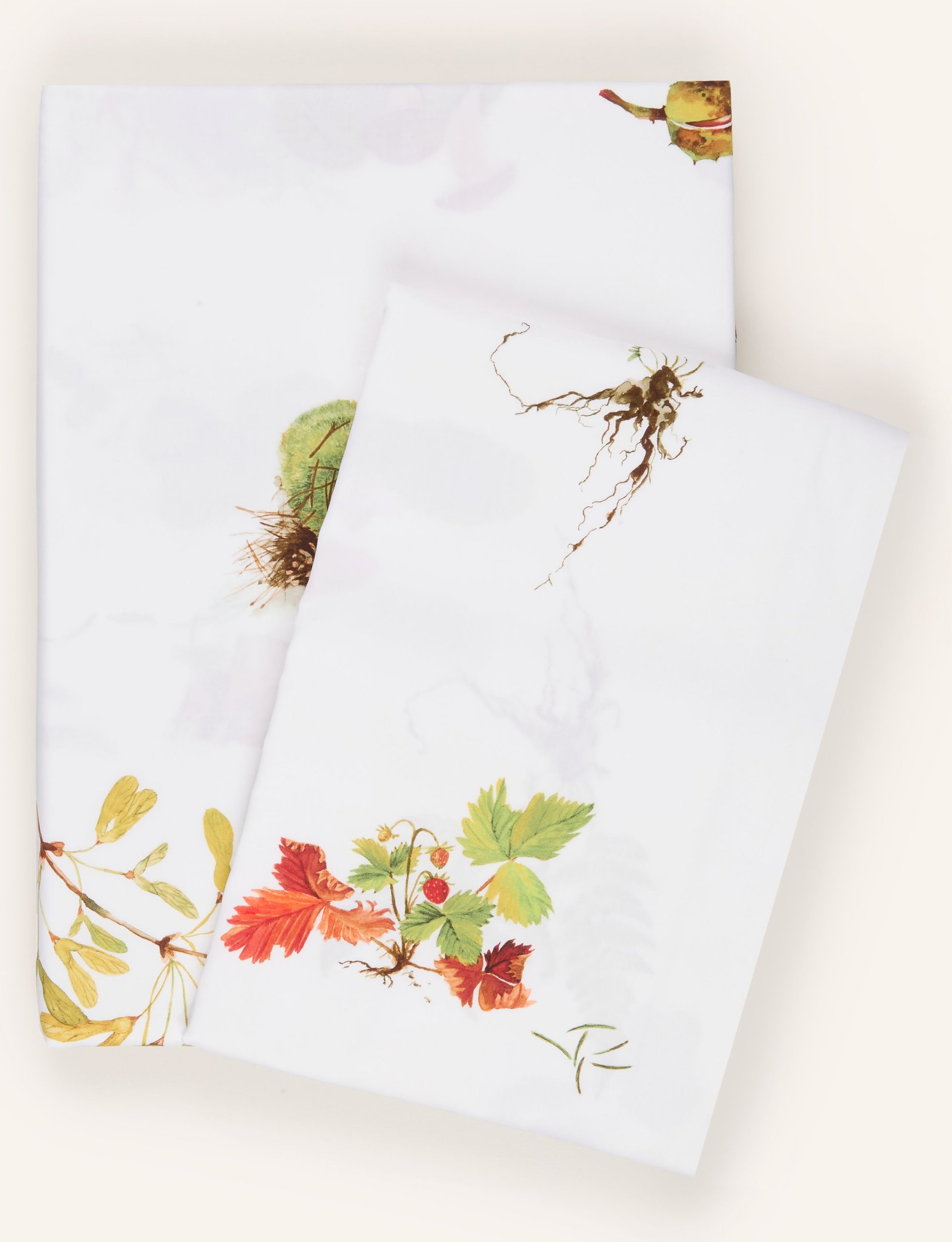 Christian Fischbacher Bettwäsche Evergreen weiss