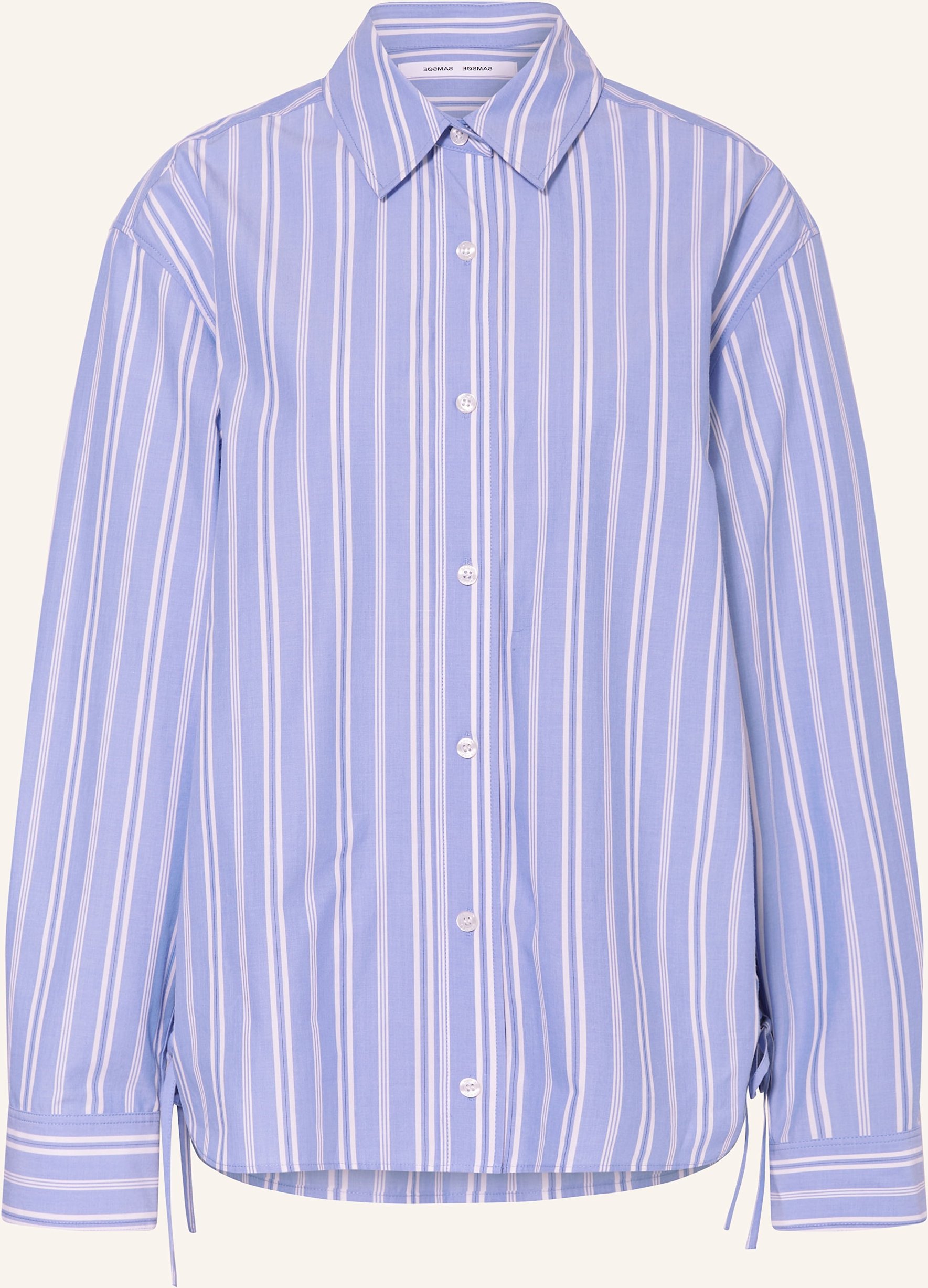 Thumbnail - Samsøe Samsøe Hemdbluse Sacatan blau