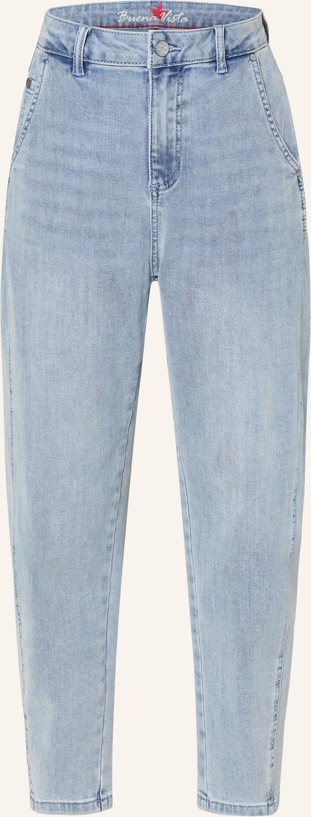 Buena Vista Mom Jeans Ballon-T blau