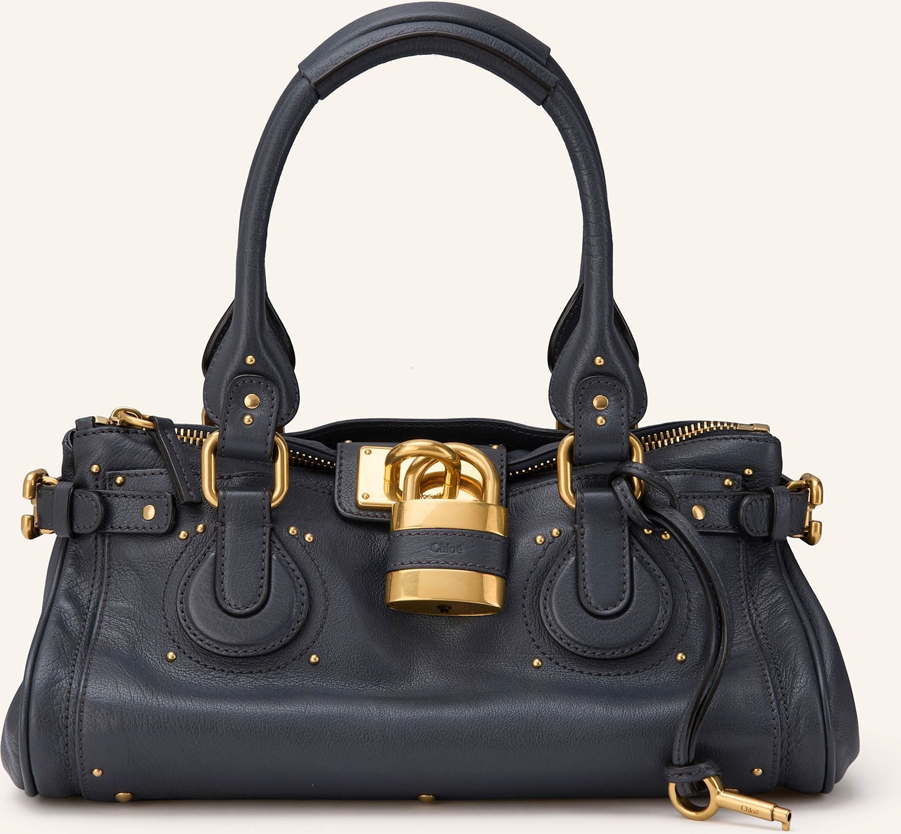 Chloé Schultertasche Paddington blau