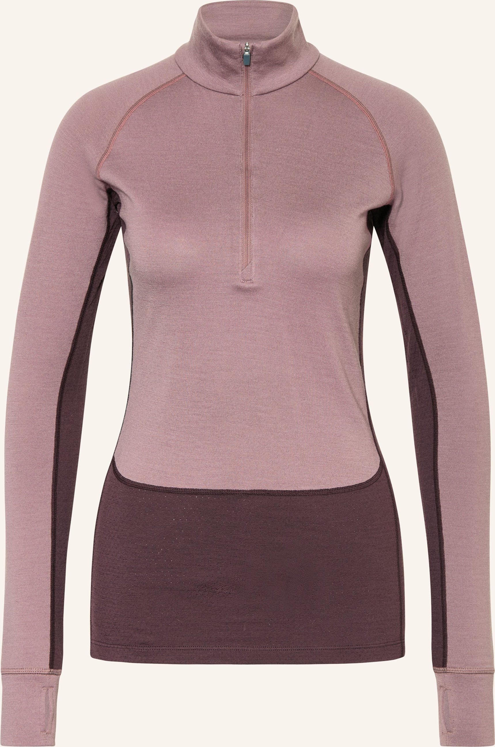 Icebreaker Midlayer Merino 260 Zoneknit Aus Merinowolle lila