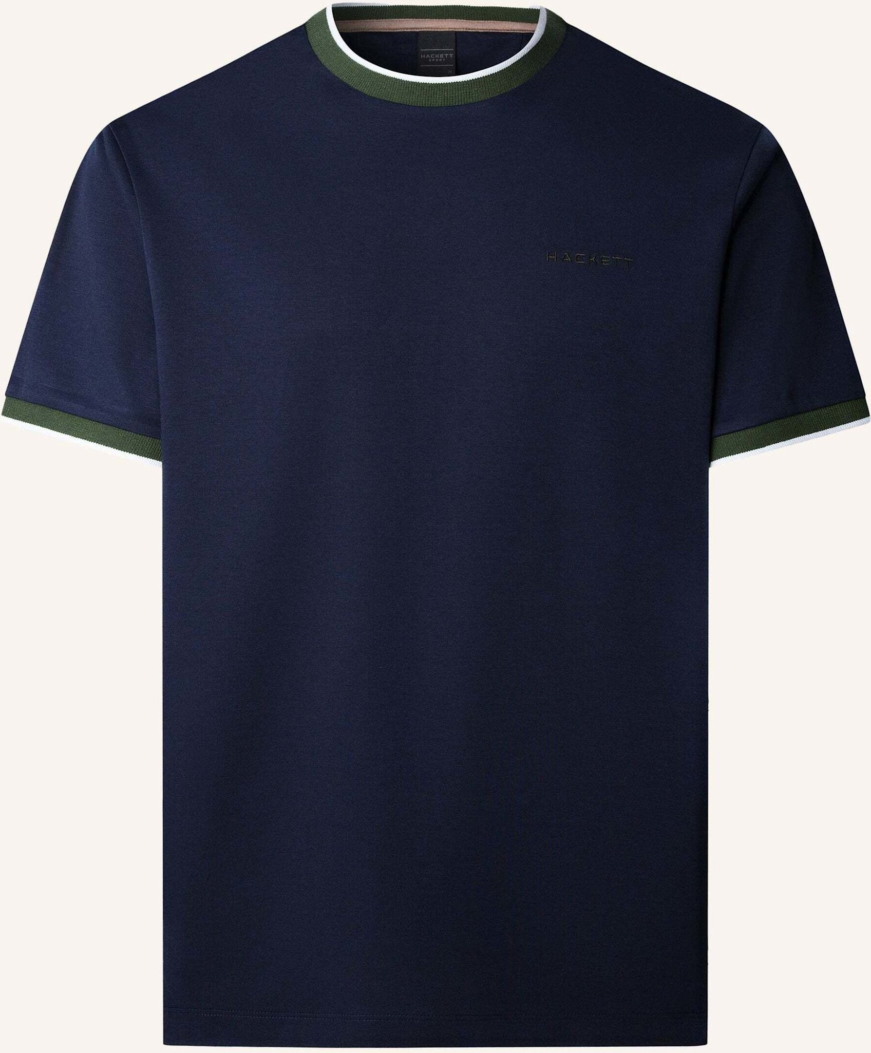 Hackett London T-Shirt Hs Club Collar Tee blau