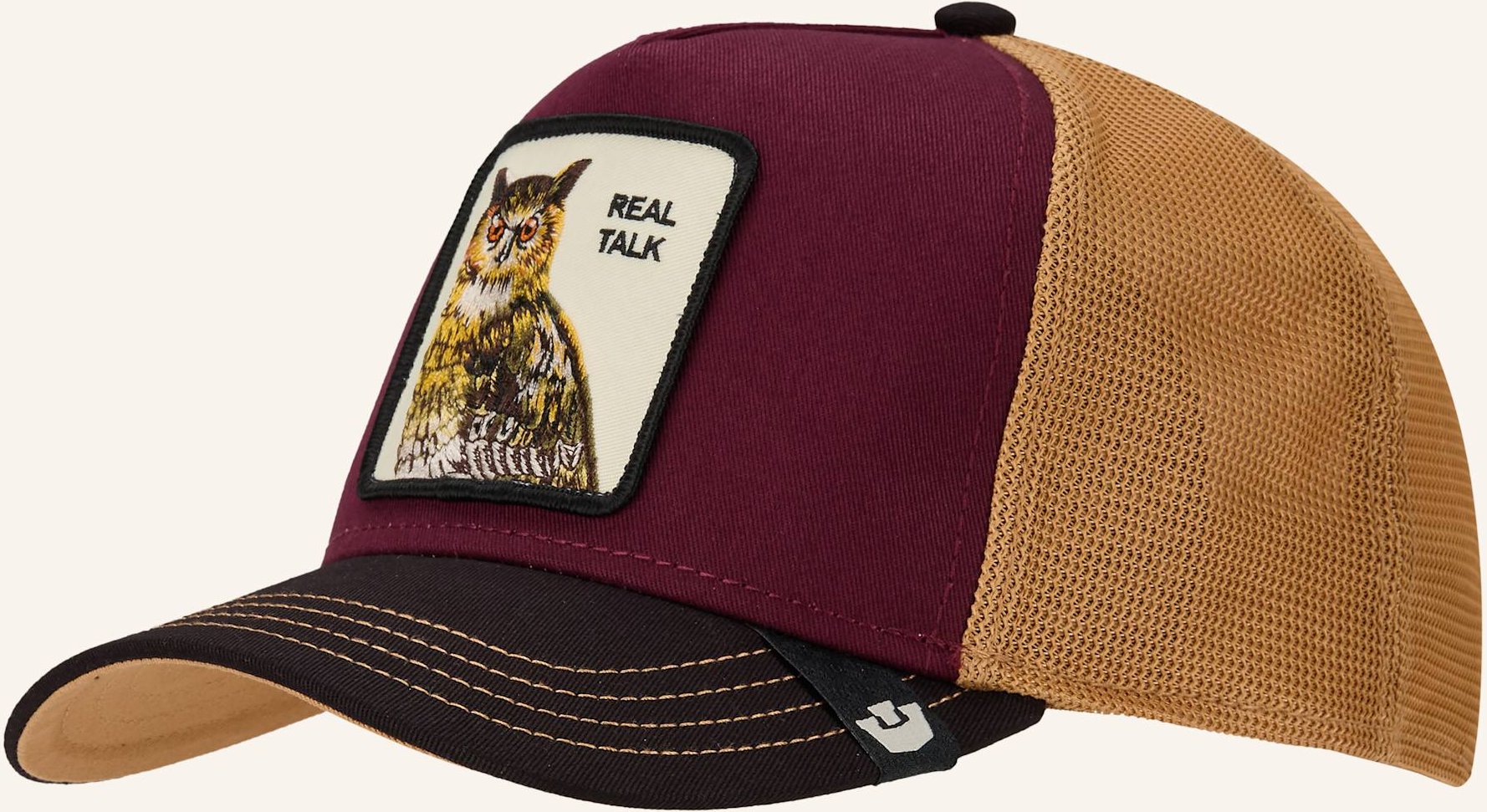 Goorin Bros. Cap The Tricolor Owl rot