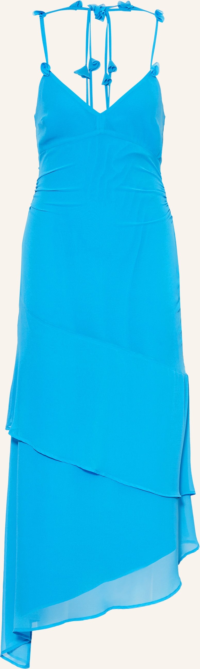 Guess Kleid Stefani Mit Volants blau