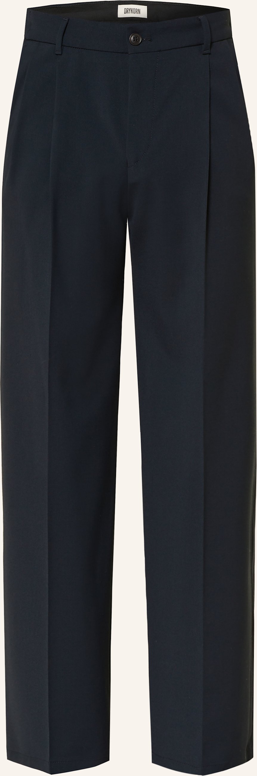 Drykorn Chino Leek_Wide Wide Fit blau