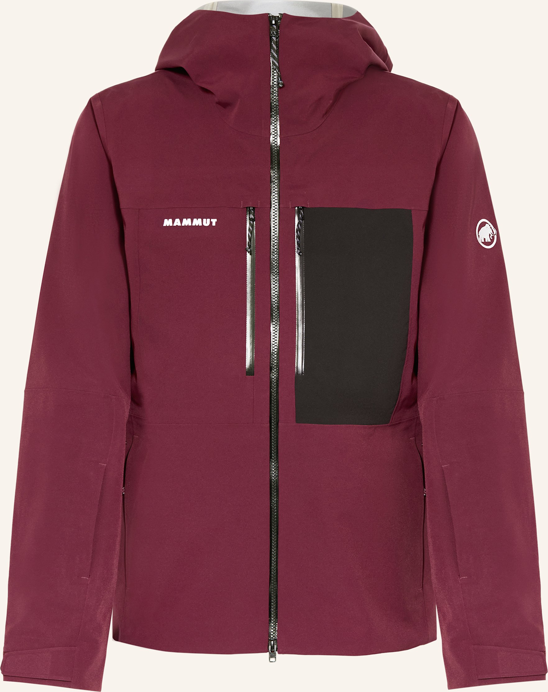 Thumbnail - Mammut Hardshell-Skijacke Stoney rot
