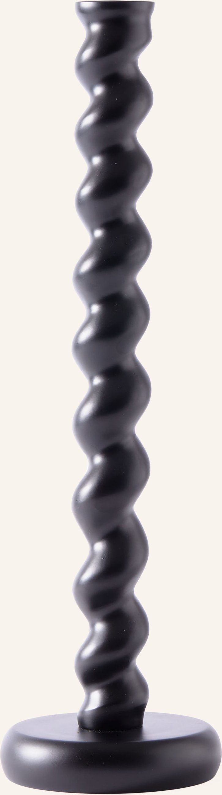 Polspotten Kerzenhalter Twister Xl schwarz